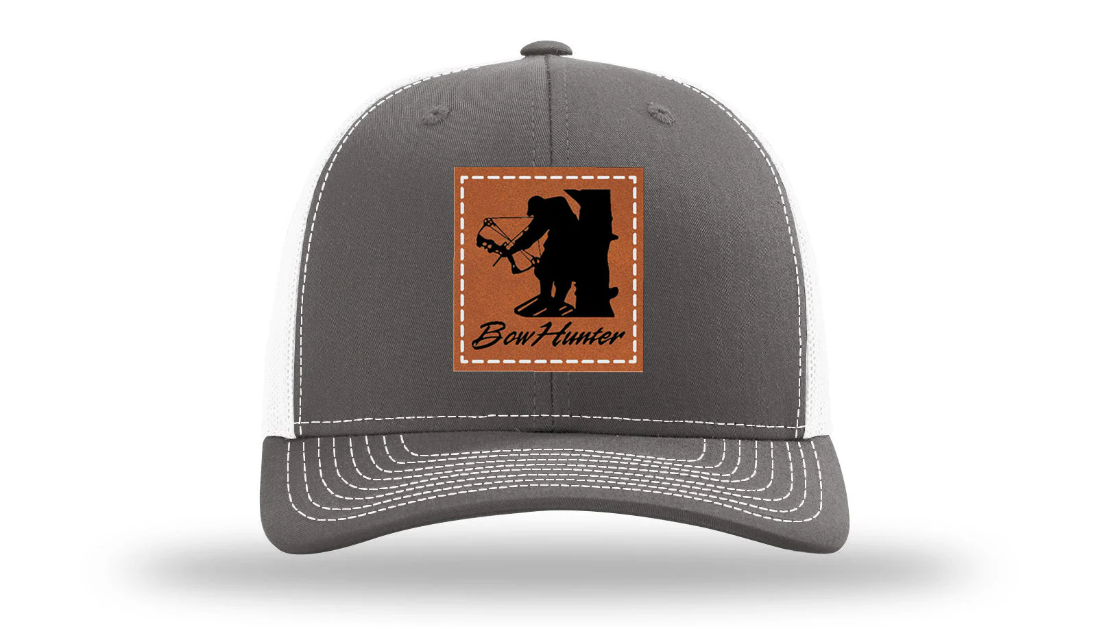 Bow Hunter Leather Patch Richardson 112 Hat - Image 16