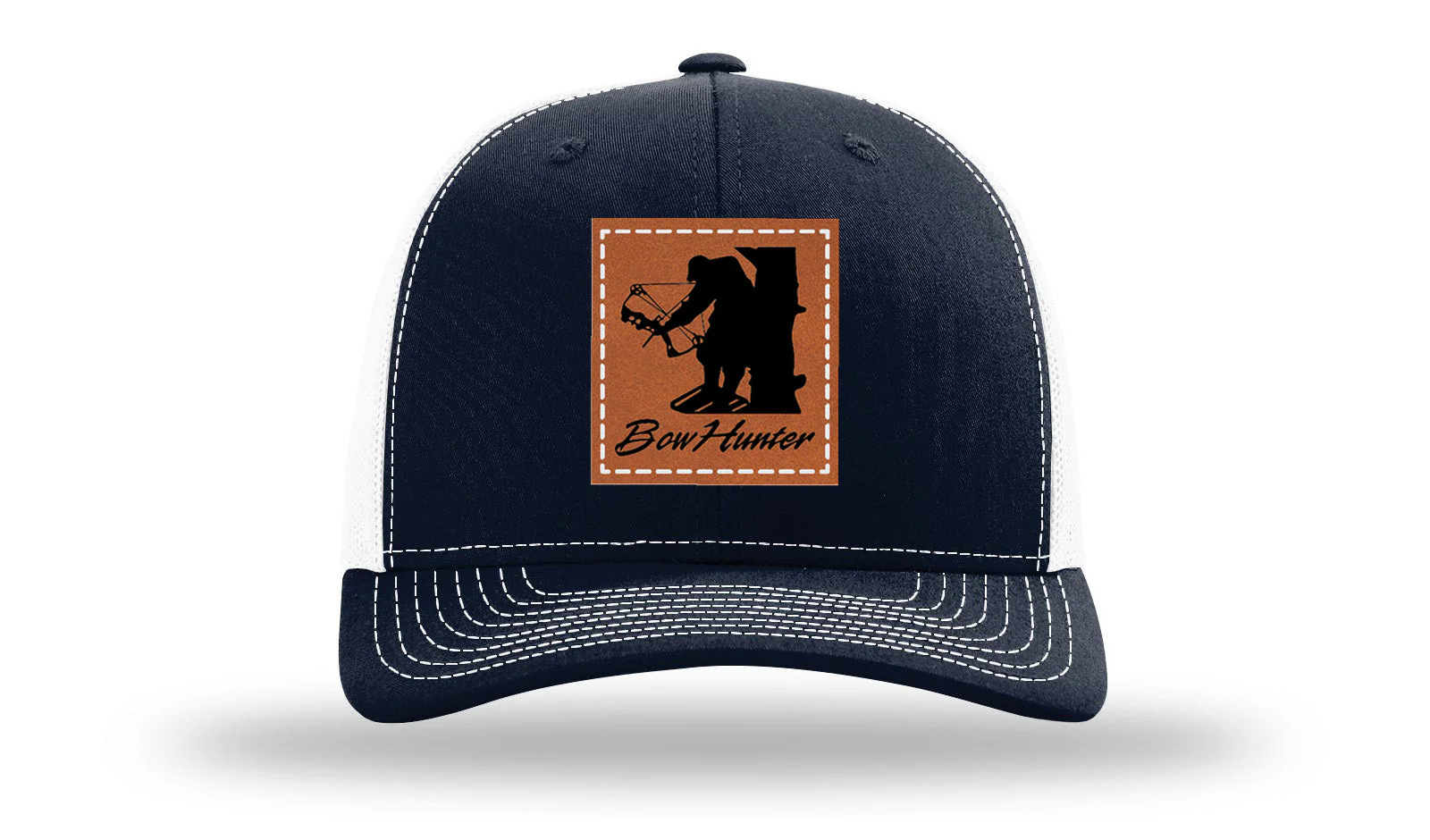 Bow Hunter Leather Patch Richardson 112 Hat - Image 28
