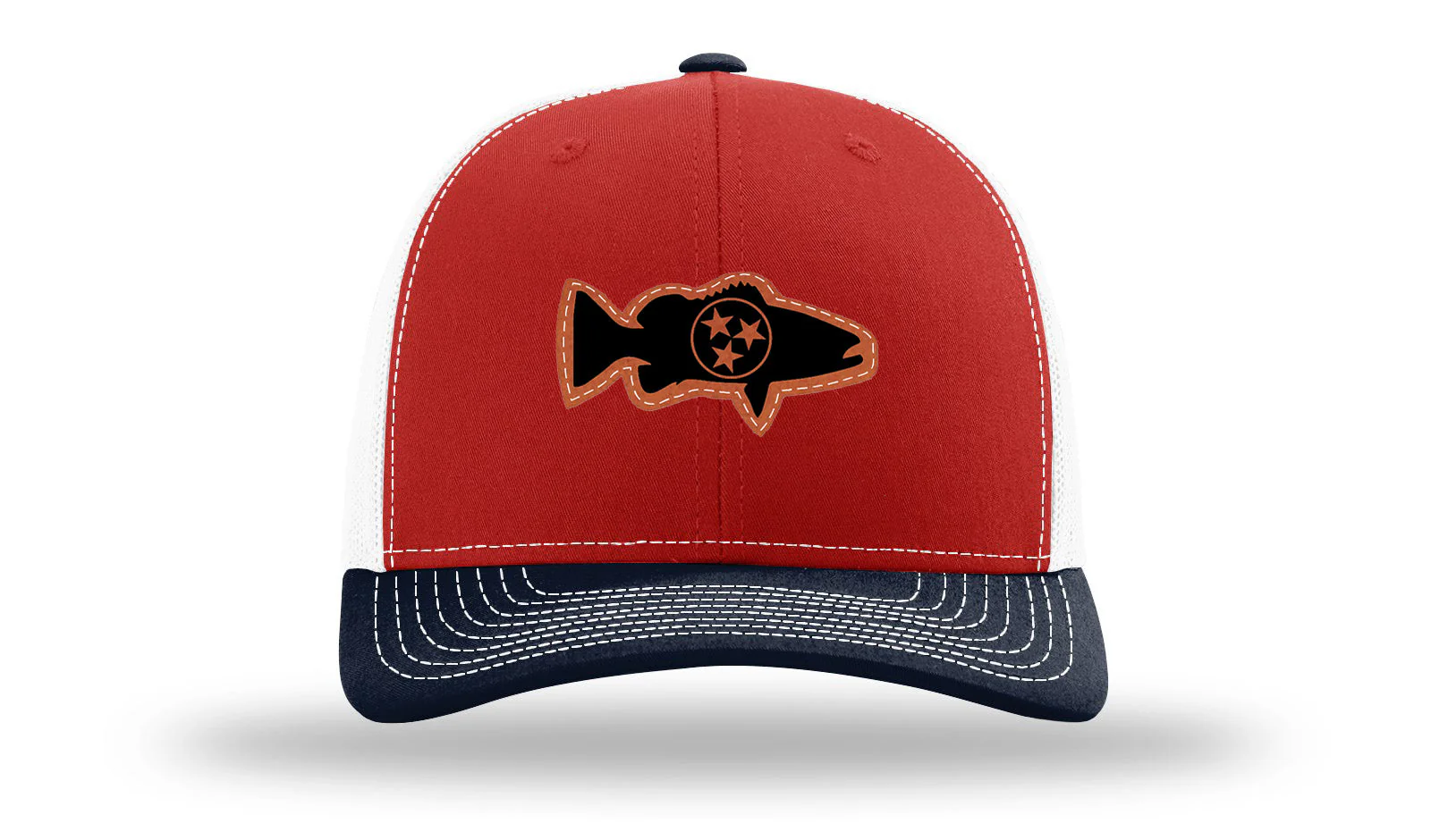 Tristar Bass Leather Patch Richardson 112 Hat - Image 41