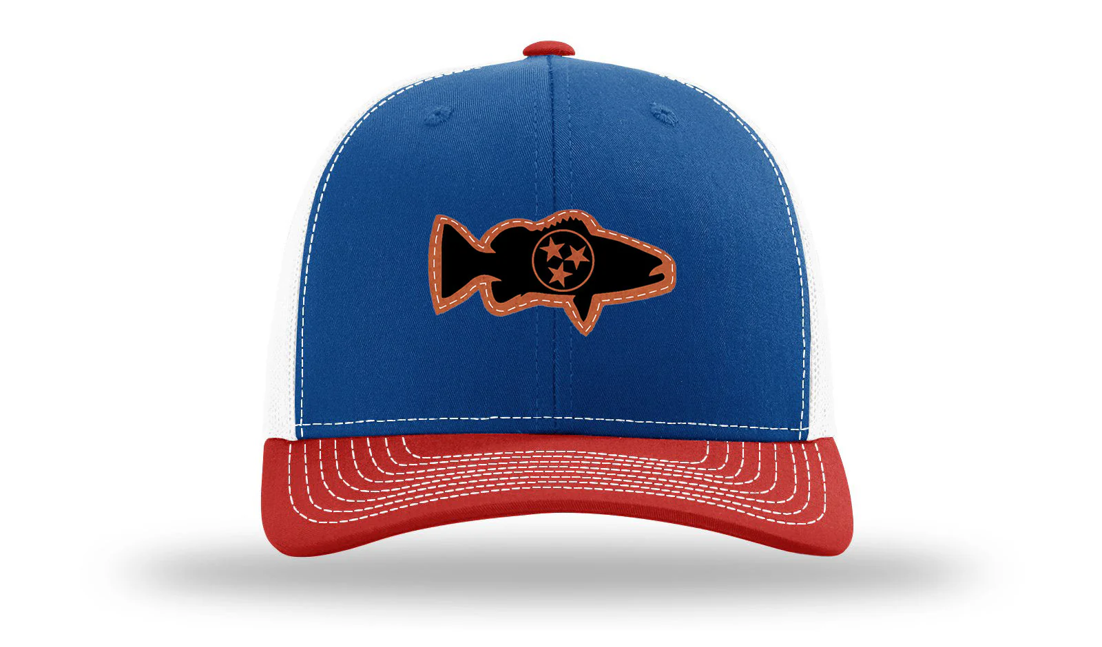 Tristar Bass Leather Patch Richardson 112 Hat - Image 42