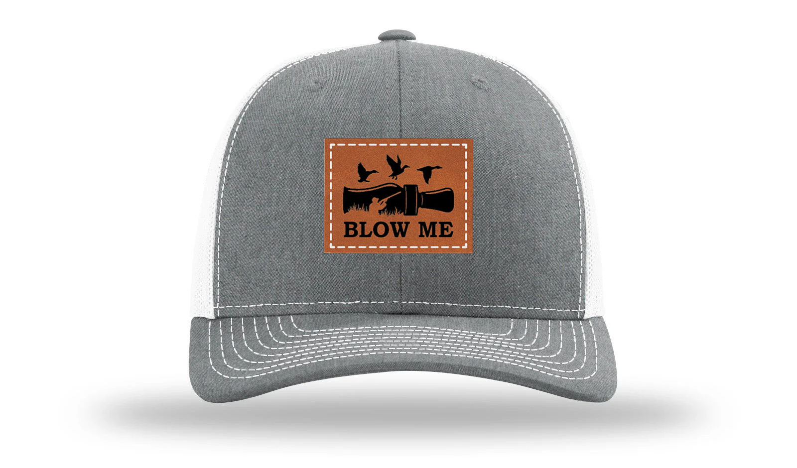 Blow Me Leather Patch Richardson 112 Hat - Image 20