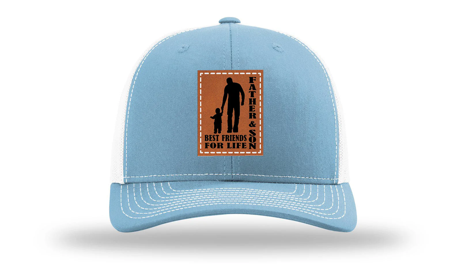 Father & Son Best Friends Leather Patch Richardson 112 Hat - Image 19