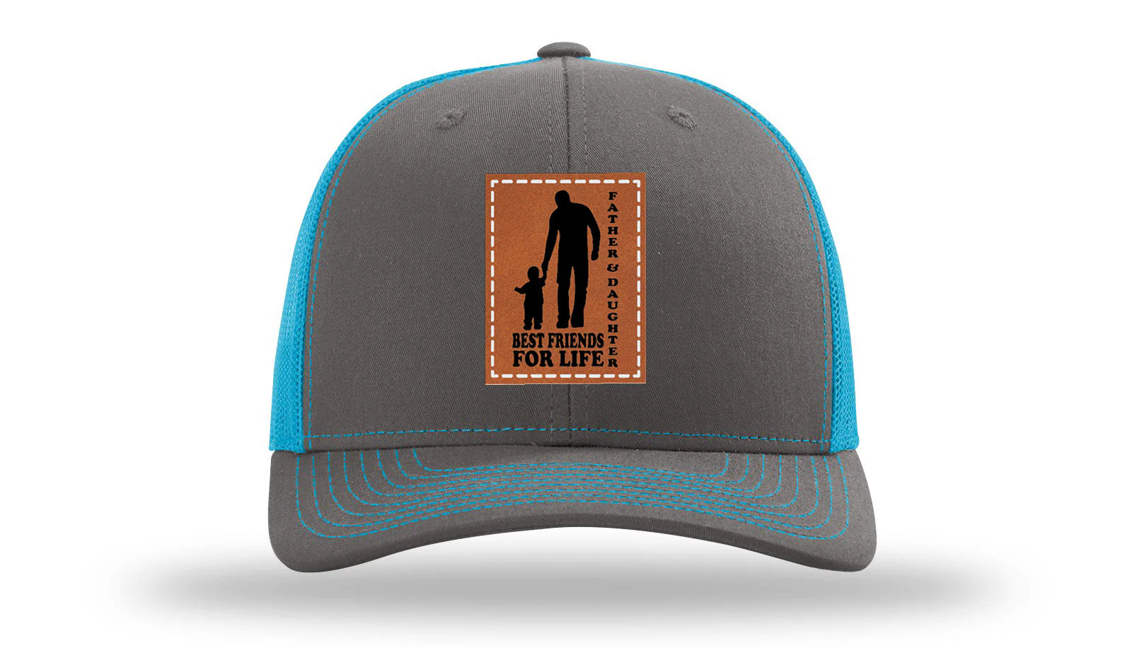 Father & Daughter Best Friends Leather Patch Richardson 112 Hat - Image 14