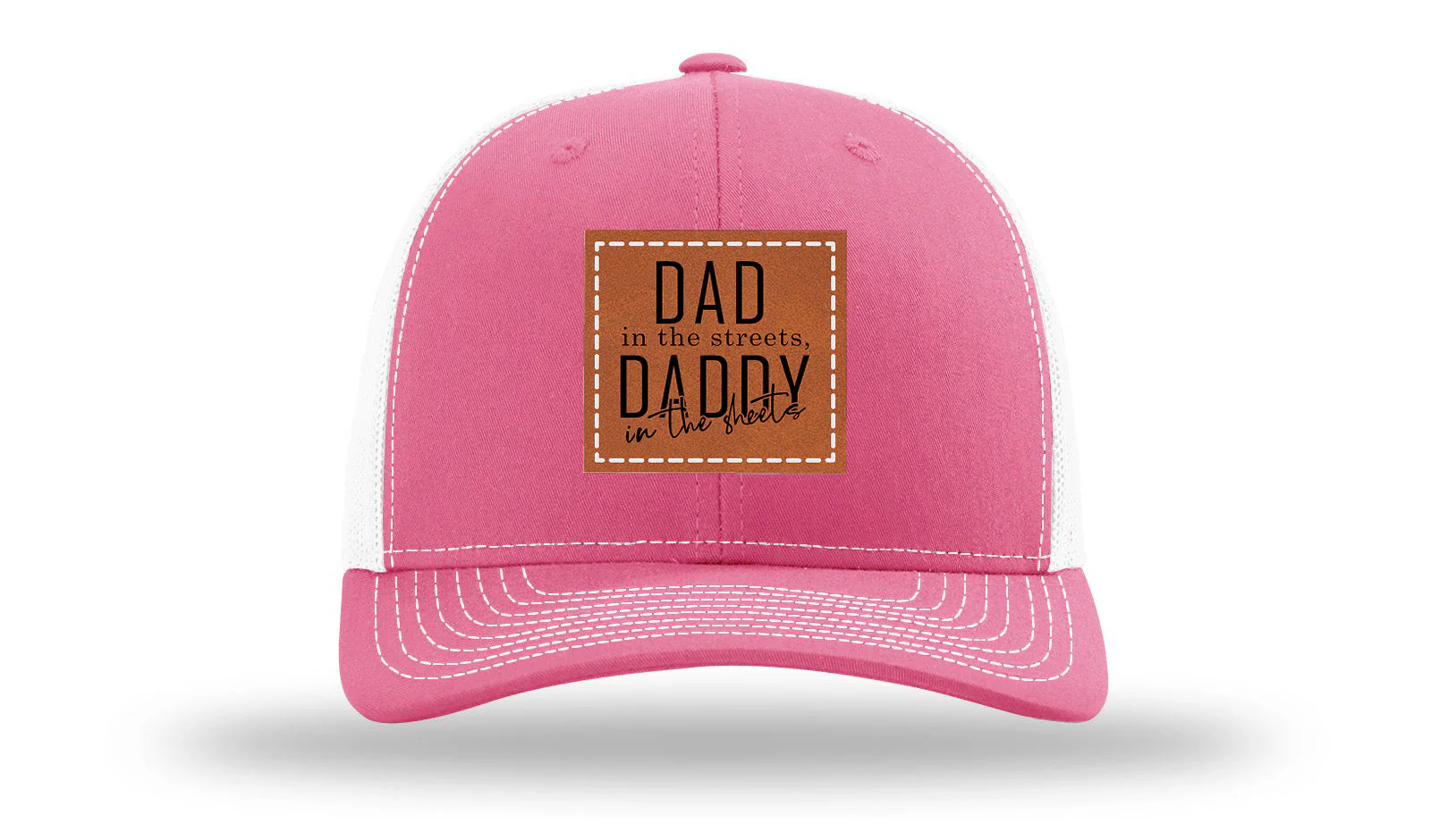 Daddy In The Sheets Leather Patch Richardson 112 Hat - Image 23