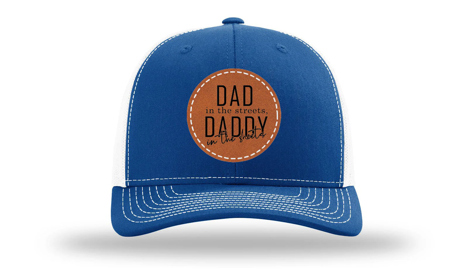Daddy In The Sheets Circle Leather Patch Richardson 112 Hat - Image 32