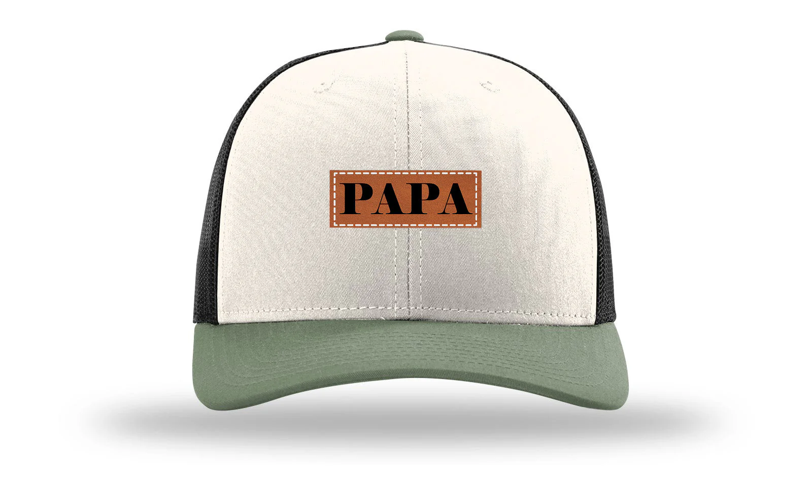 Papa Leather Patch Richardson 112 Hat - Image 35