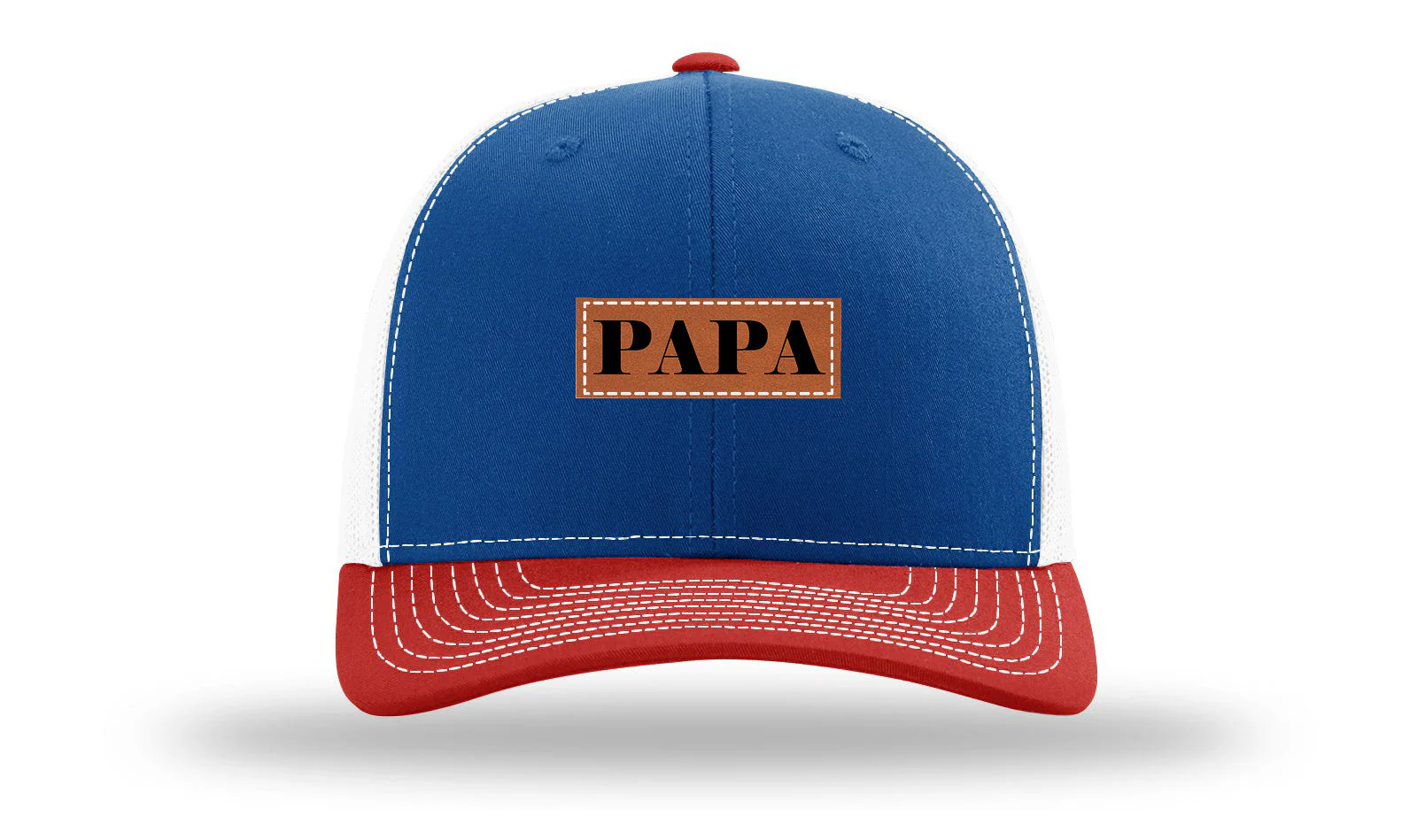 Papa Leather Patch Richardson 112 Hat - Image 42