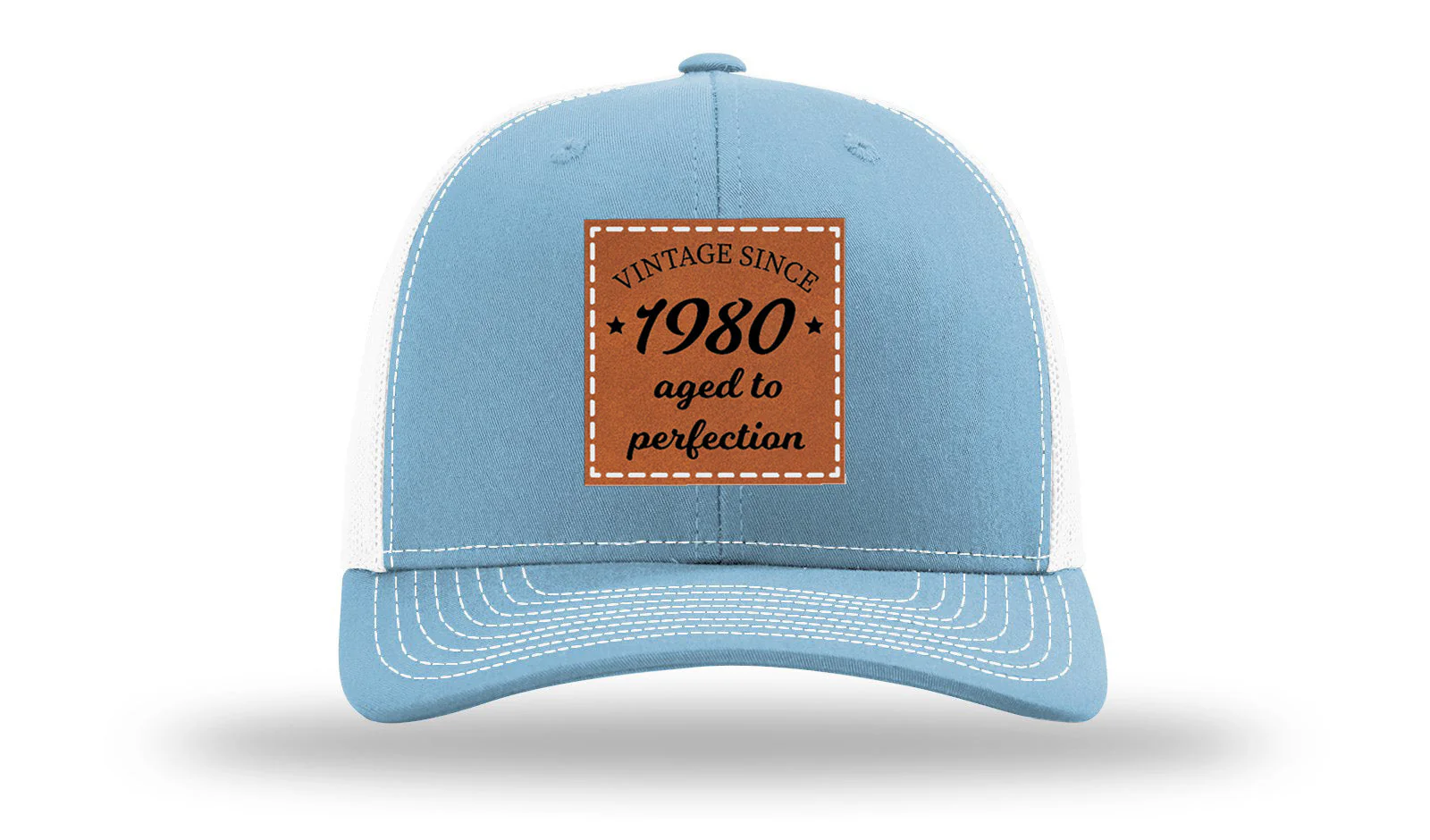 Aged To Perfection Leather Patch Richardson 112 Hat - Image 18