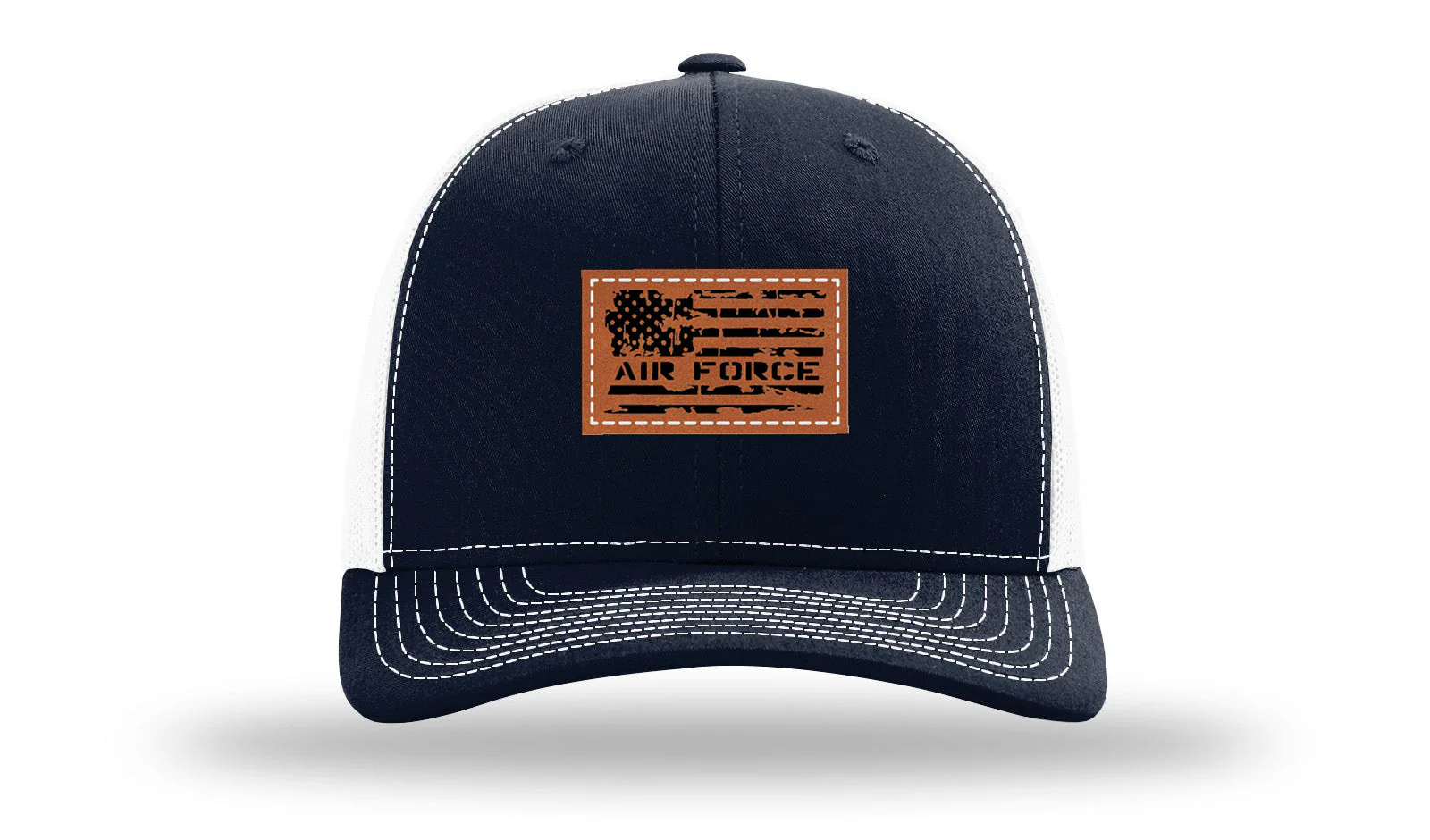 Air Force Flag Leather Patch Richardson 112 Hat - Image 29