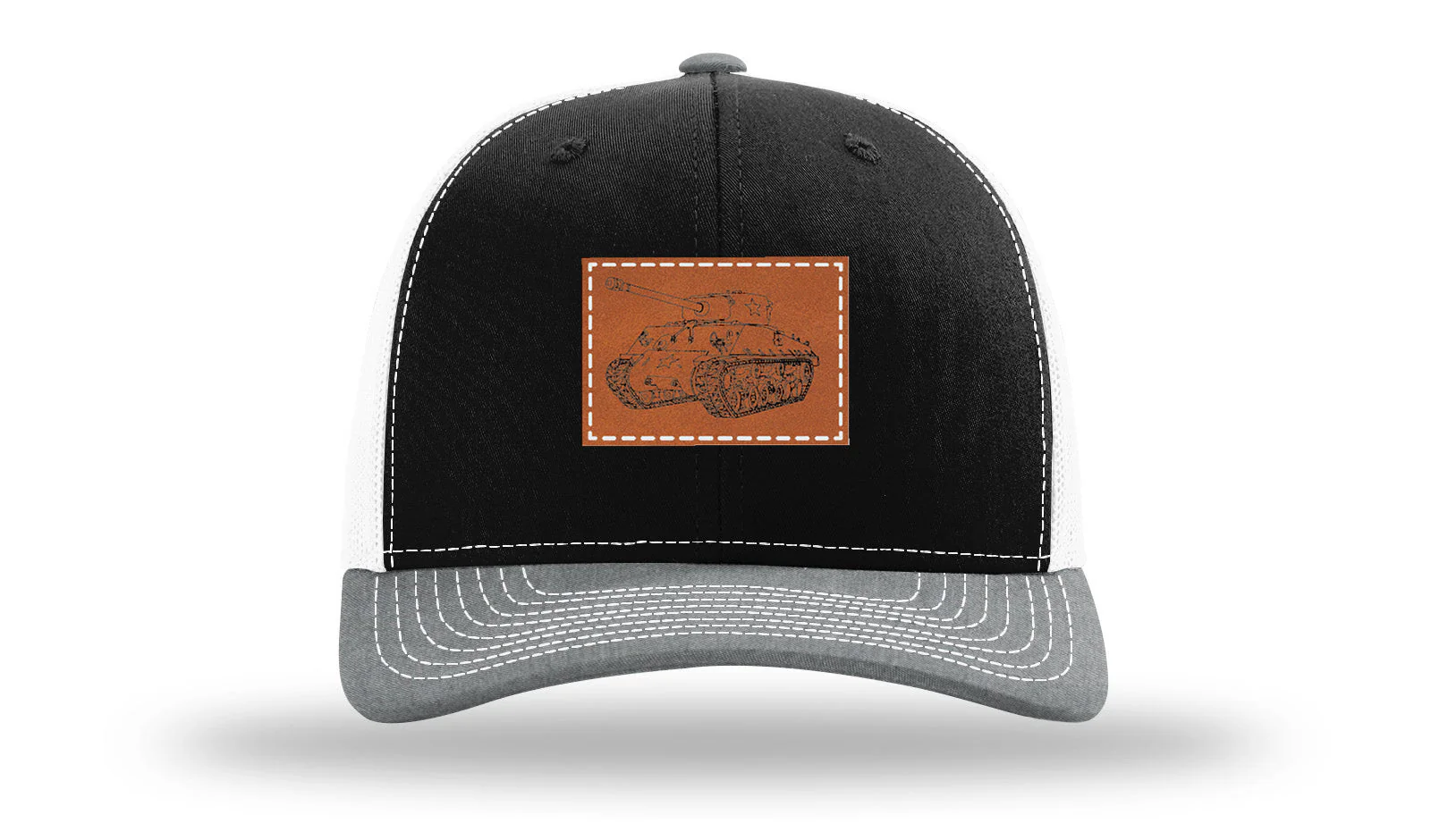 Tank Leather Patch Richardson 112 Hat - Image 33
