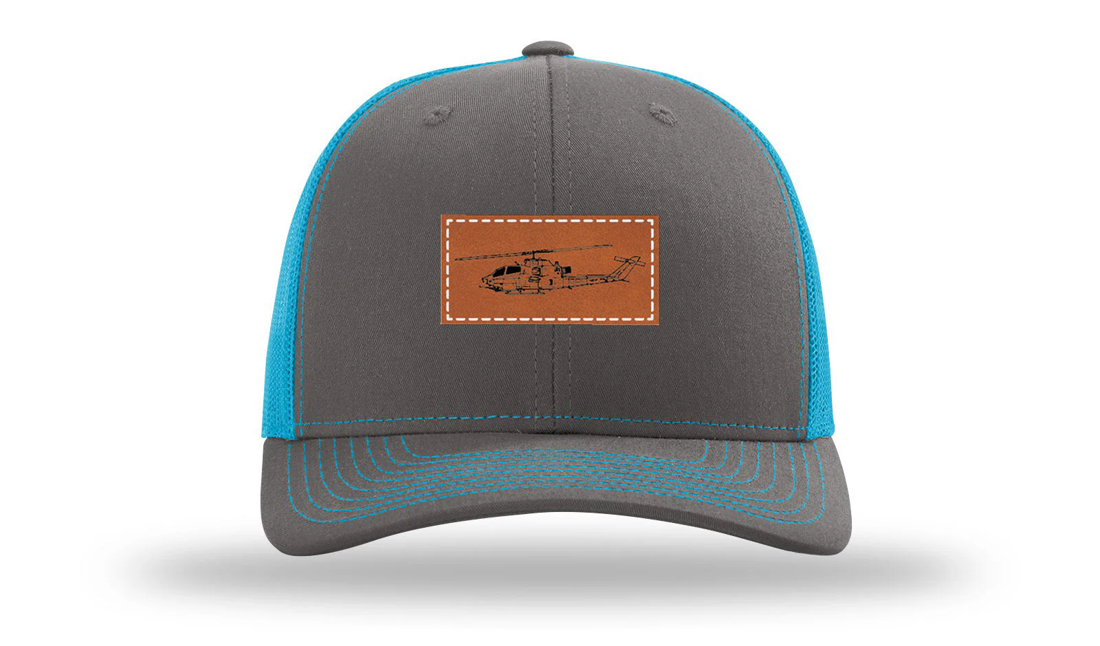 Cobra Leather Patch Richardson 112 Hat - Image 14