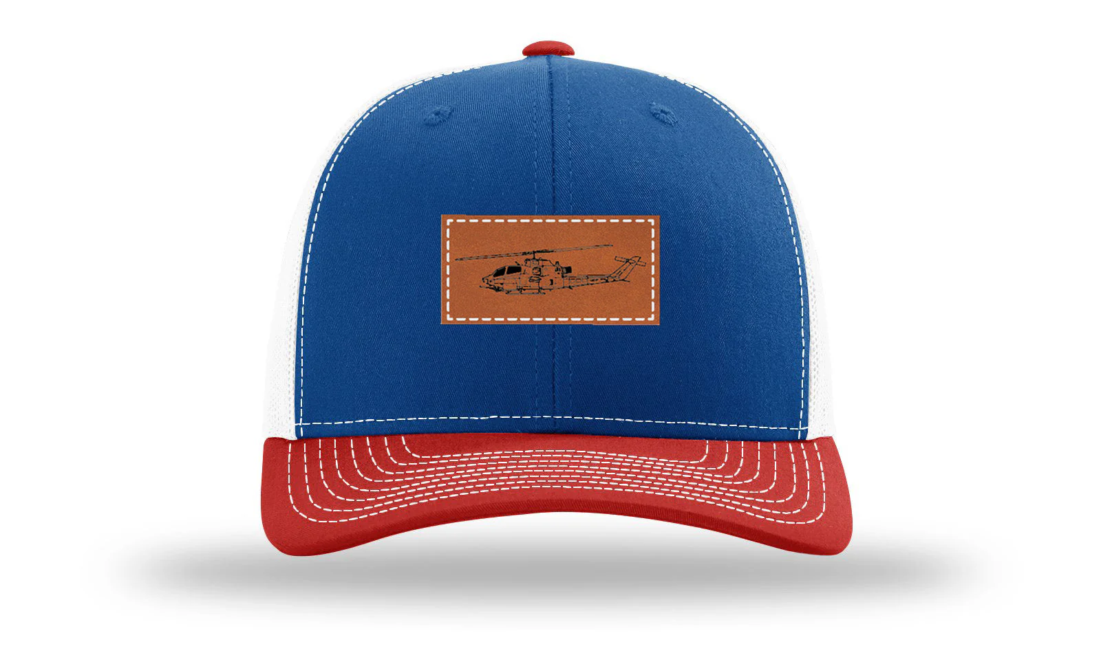 Cobra Leather Patch Richardson 112 Hat - Image 42