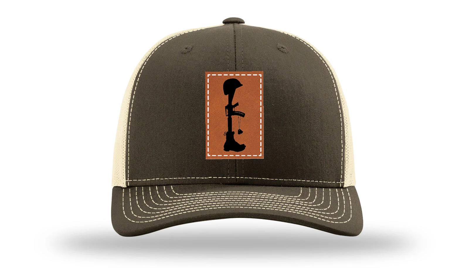Soldiers Cross Leather Patch Richardson 112 Hat - Image 17