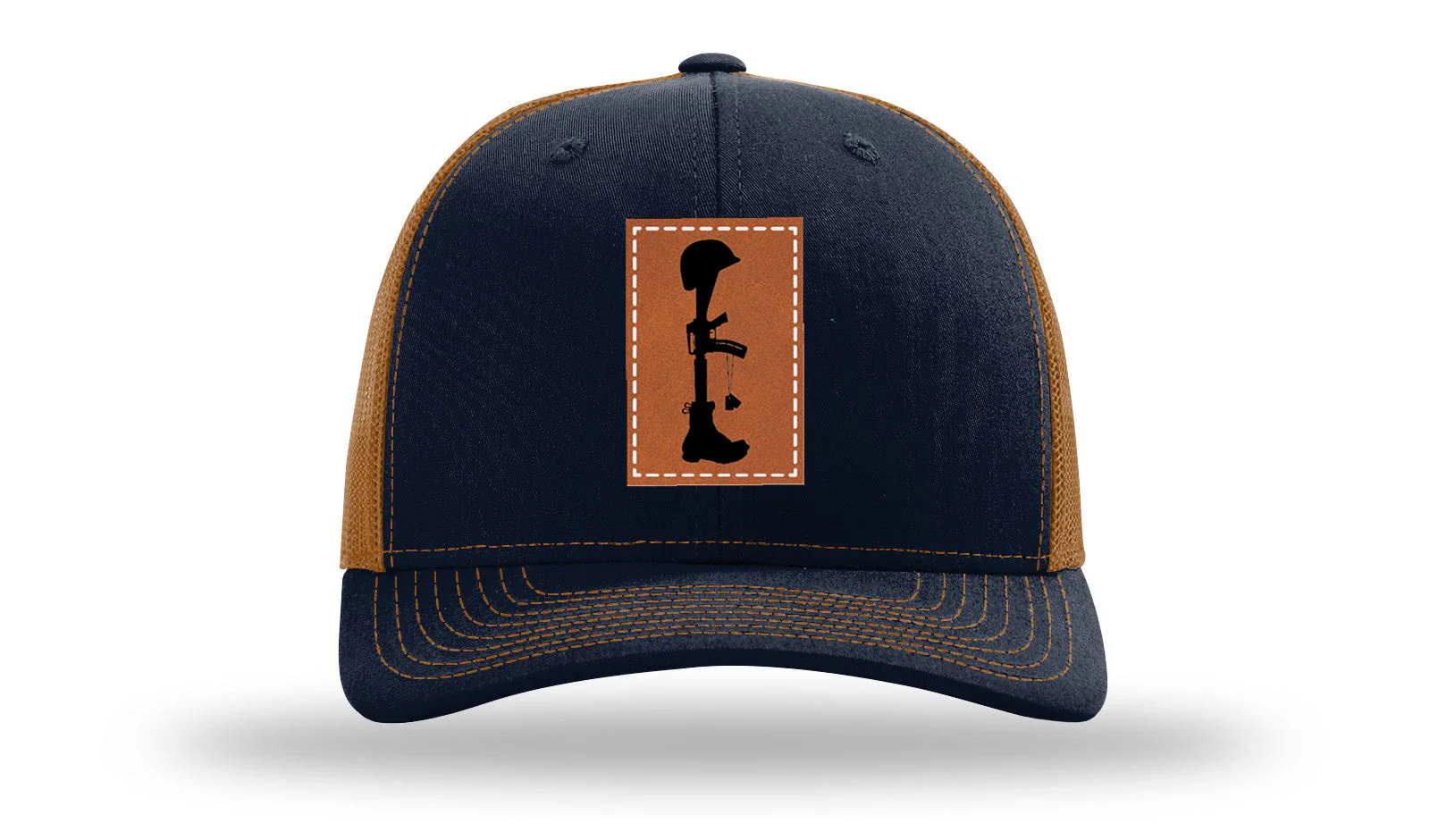 Soldiers Cross Leather Patch Richardson 112 Hat - Image 26