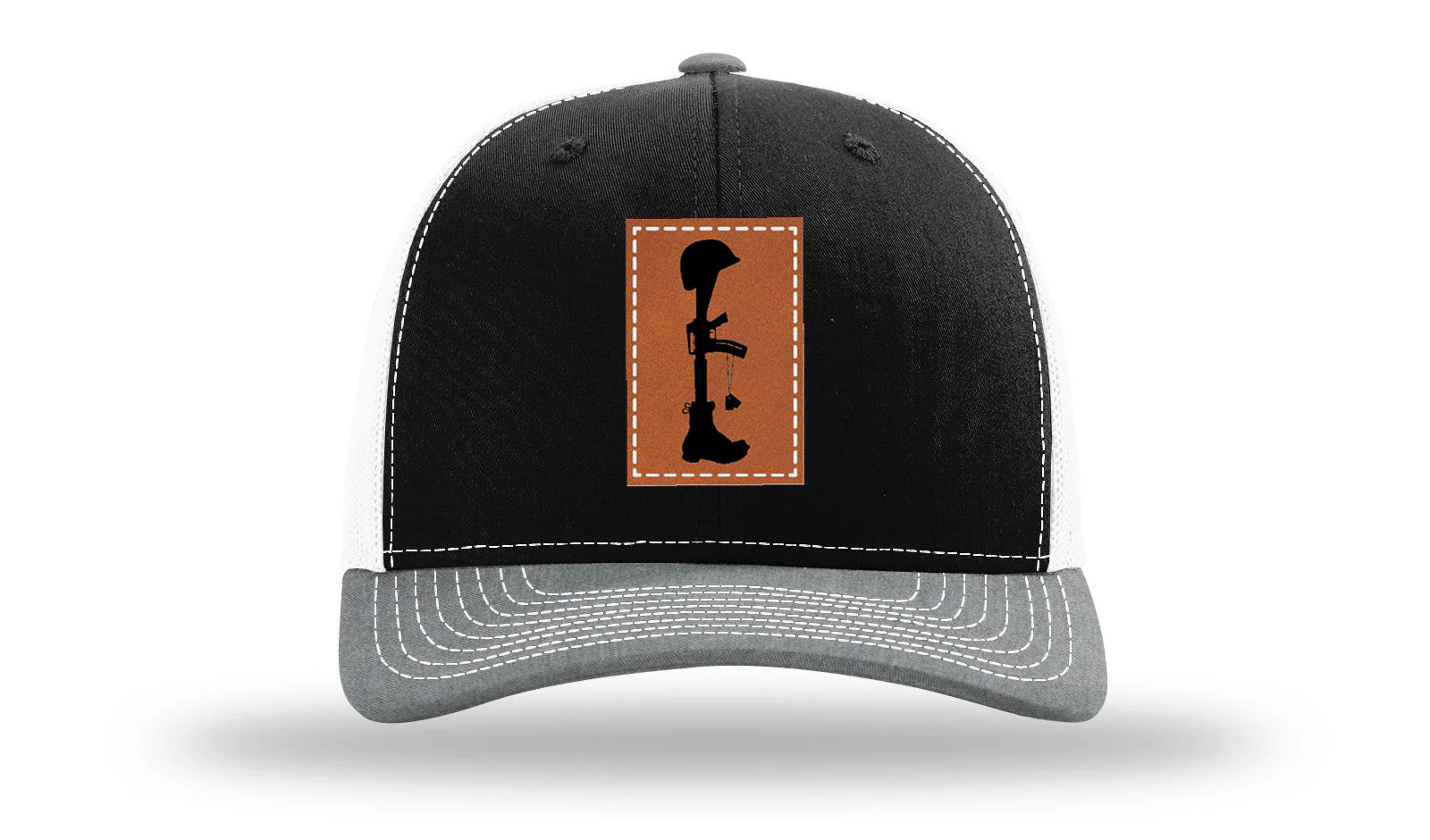 Soldiers Cross Leather Patch Richardson 112 Hat - Image 33