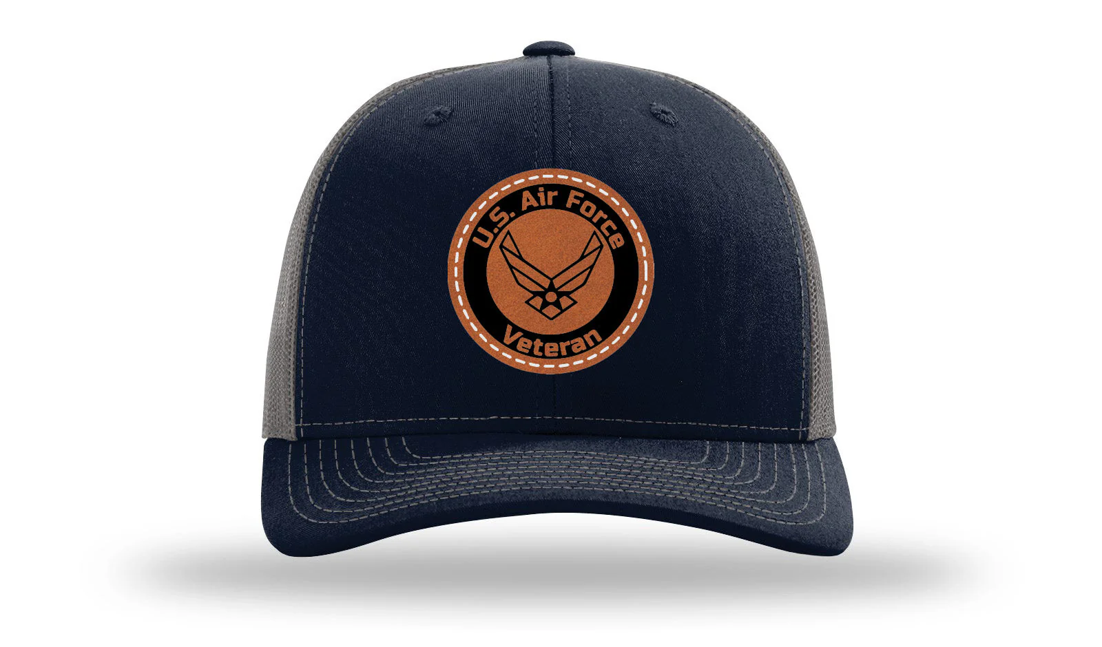 Air Force Veteran Leather Patch Richardson 112 Hat - Image 27
