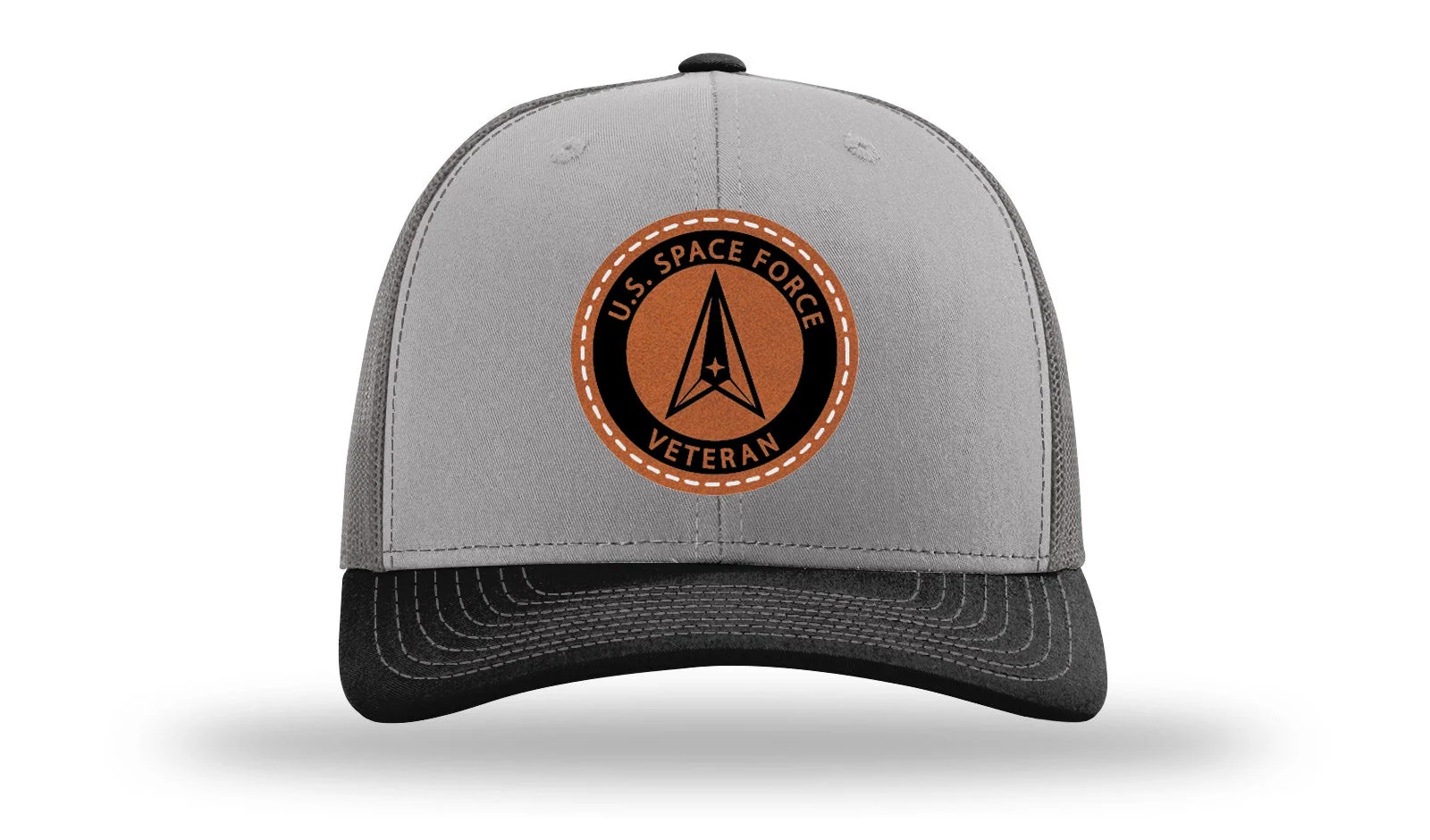Space Force Veteran Leather Patch Richardson 112 Hat - Image 36