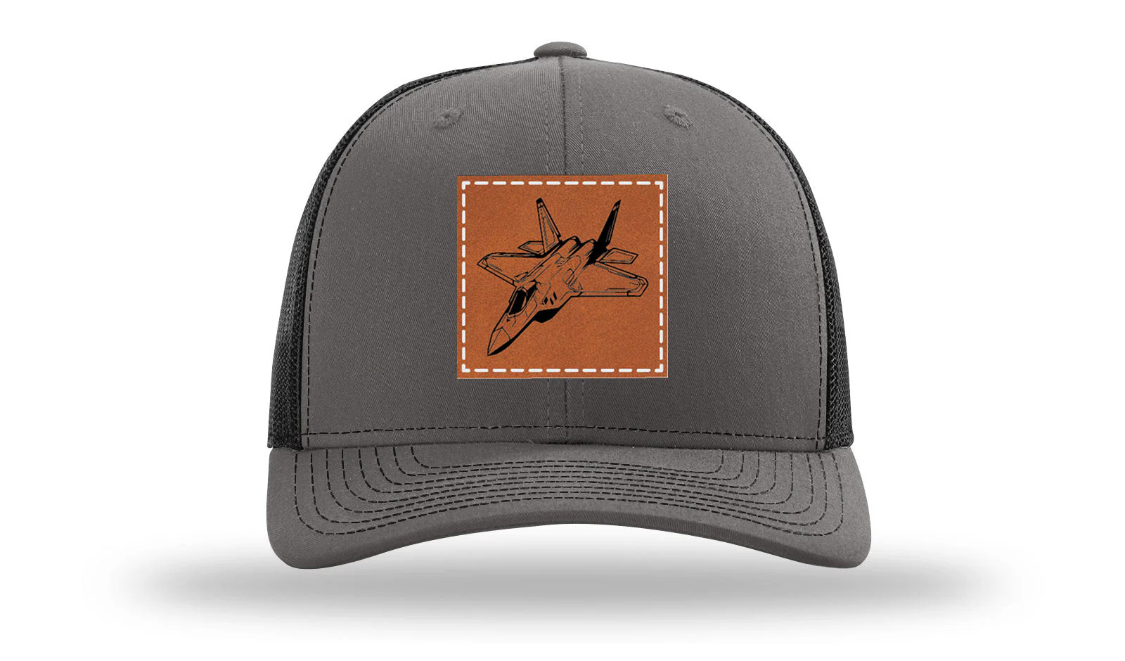 Jet Leather Patch Richardson 112 Hat - Image 11