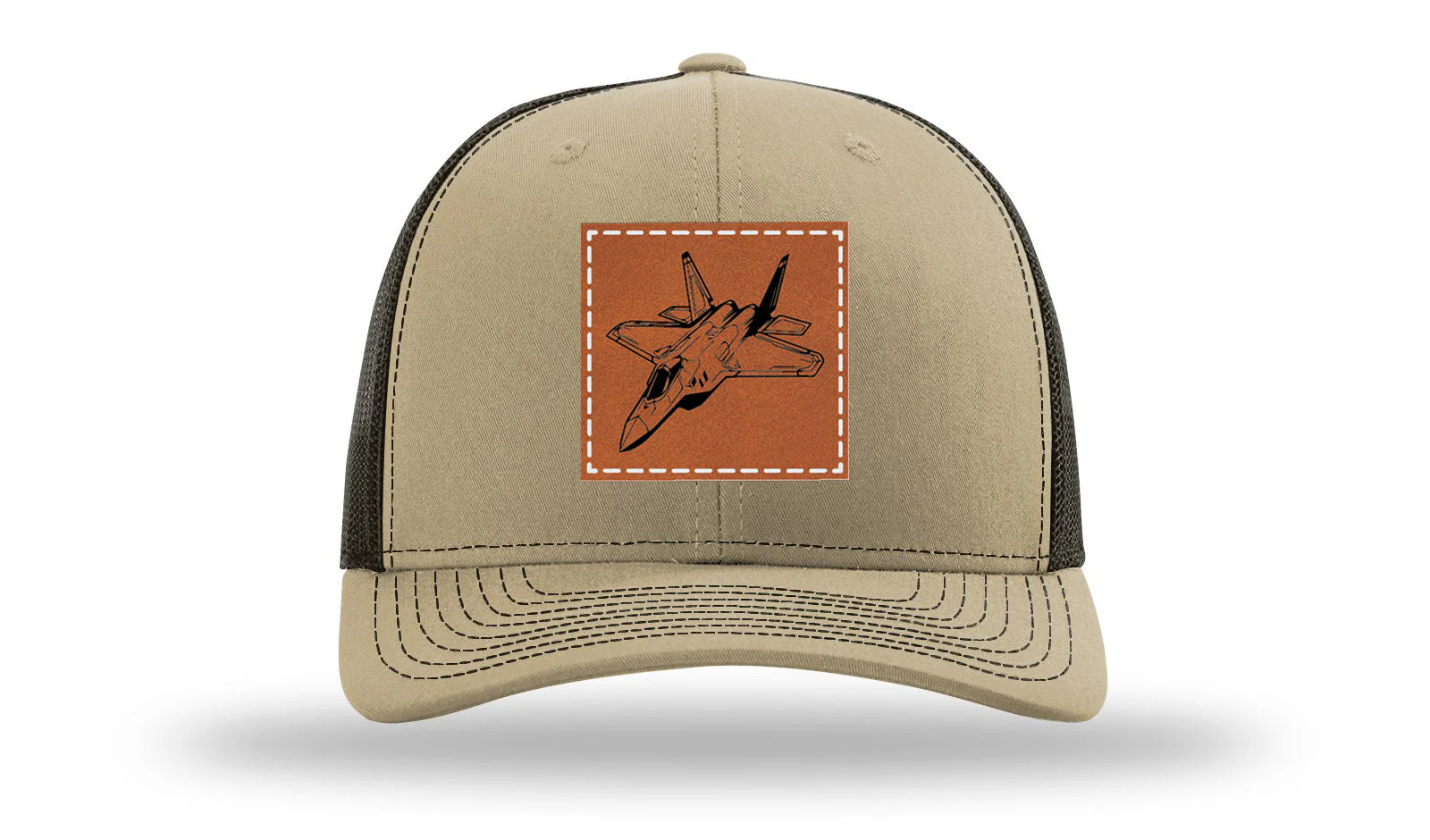 Jet Leather Patch Richardson 112 Hat - Image 24