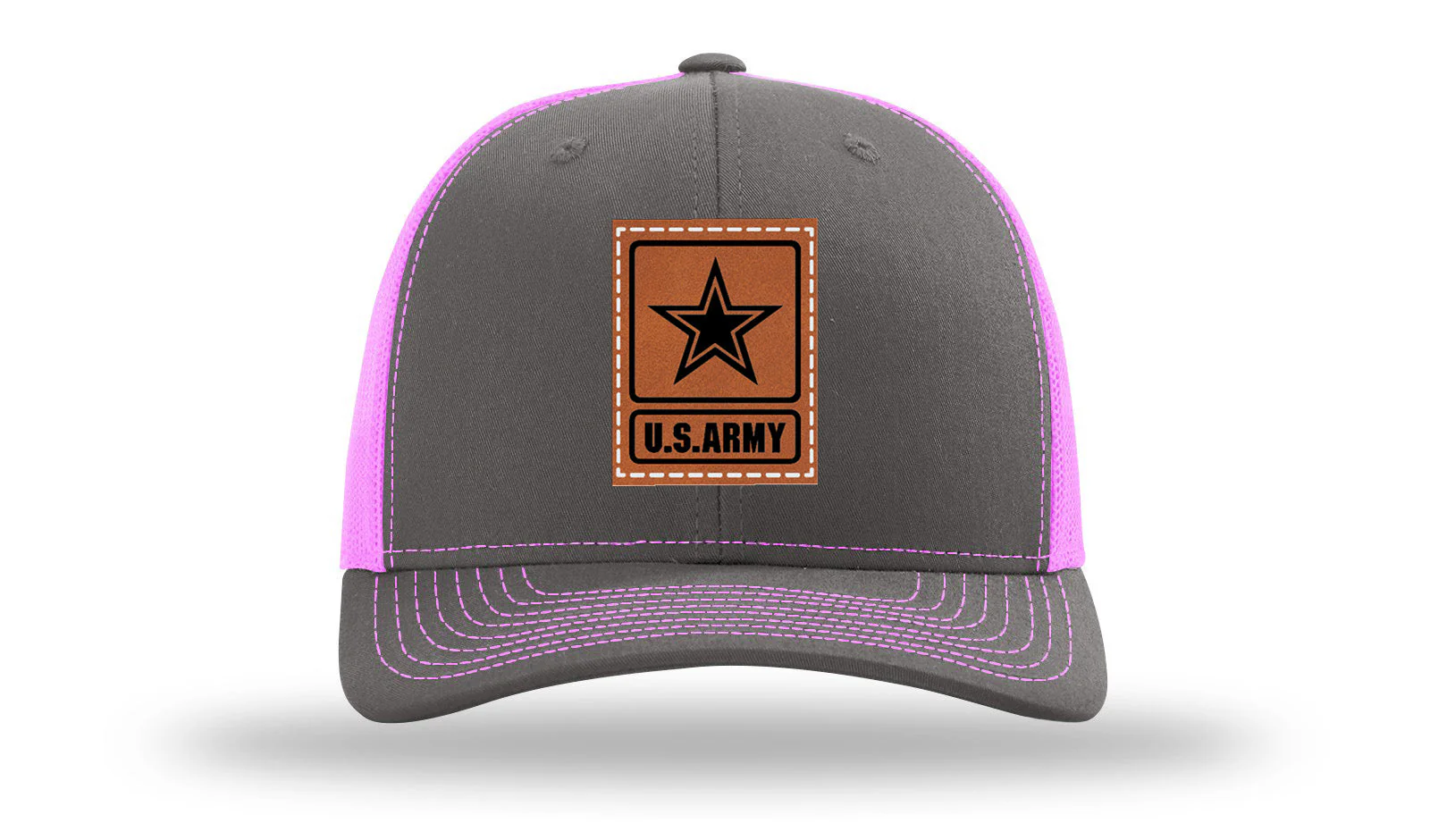 Army Leather Patch Richardson 112 Hat - Image 15