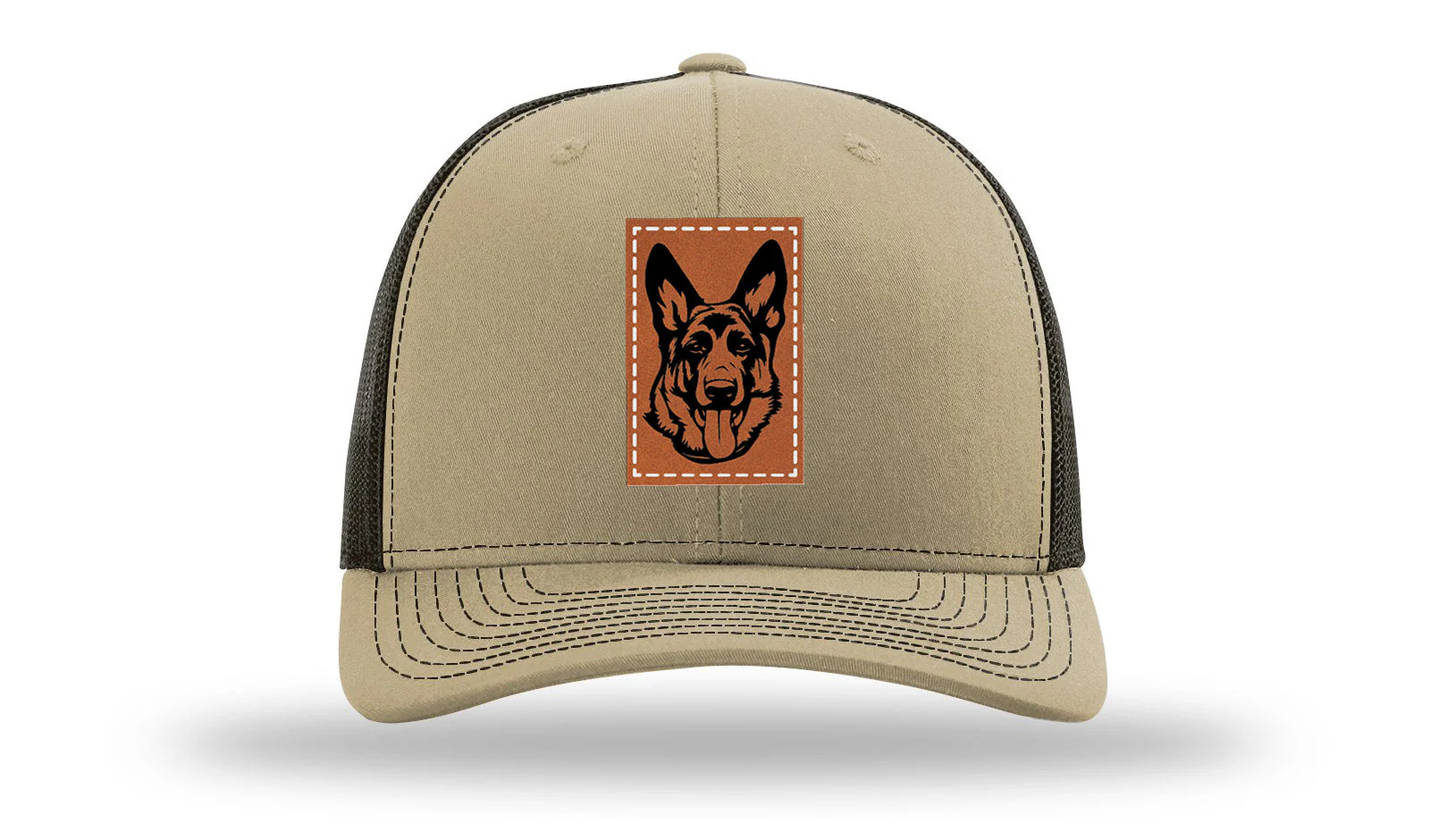German Sheppard Leather Patch Richardson 112 Hat - Image 23