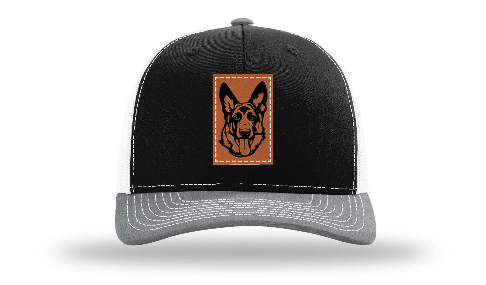 German Sheppard Leather Patch Richardson 112 Hat - Image 30