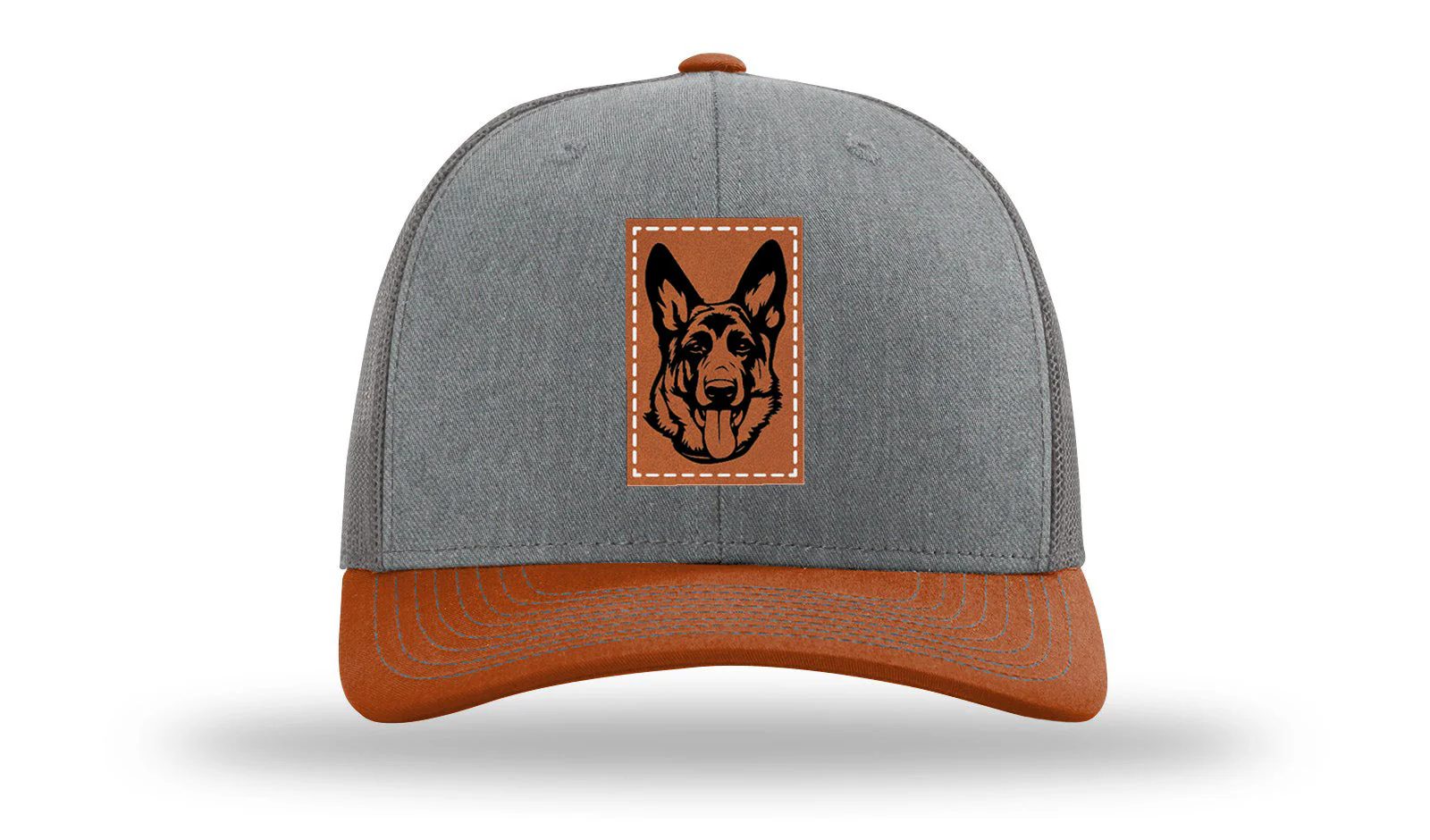 German Sheppard Leather Patch Richardson 112 Hat - Image 35