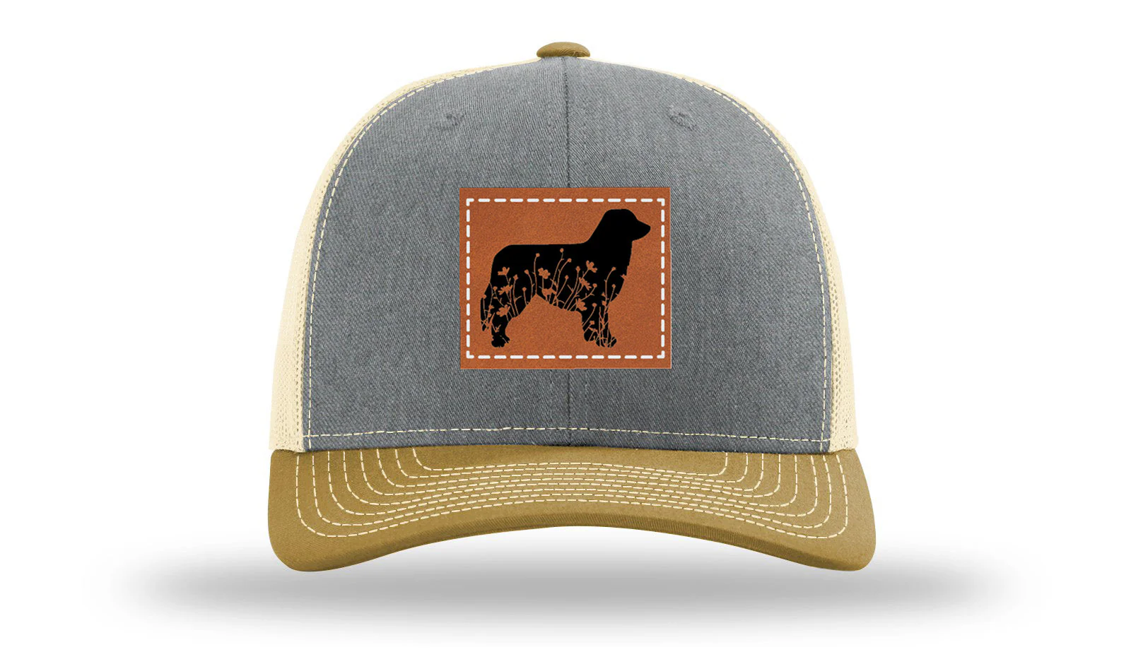 Aussie Flowers Leather Patch Richardson 112 Hat - Image 33