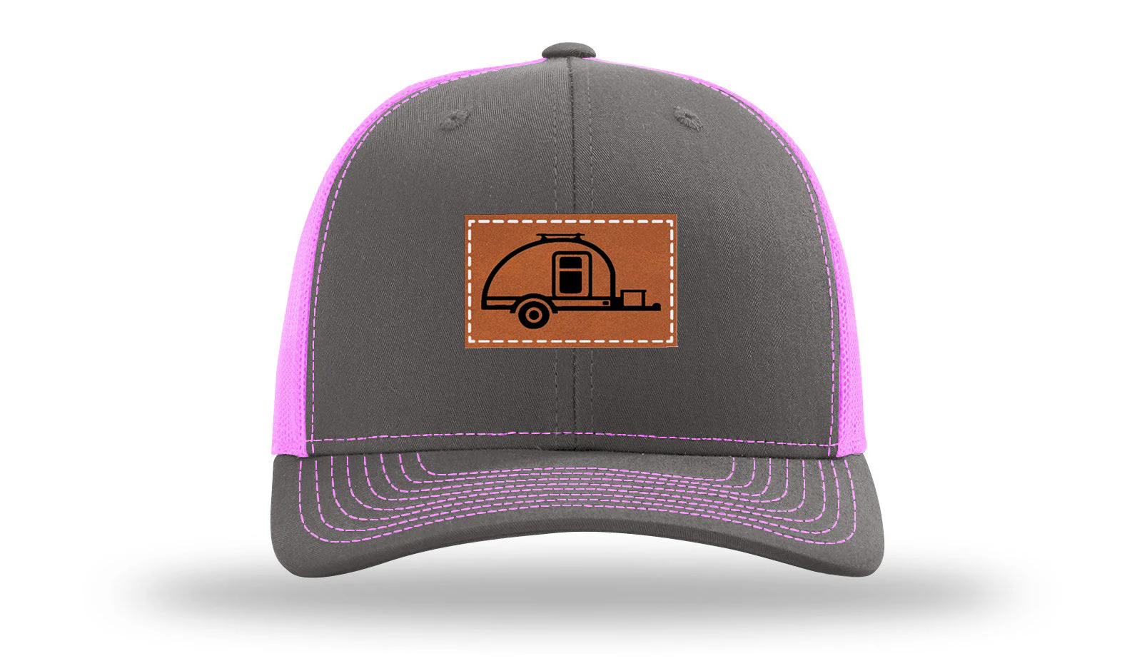 Camper Leather Patch Richardson 112 Hat - Image 15