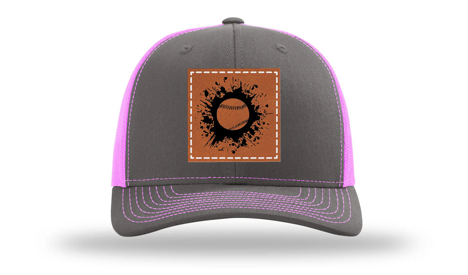 Baseball Leather Patch Richardson 112 Hat - Image 15