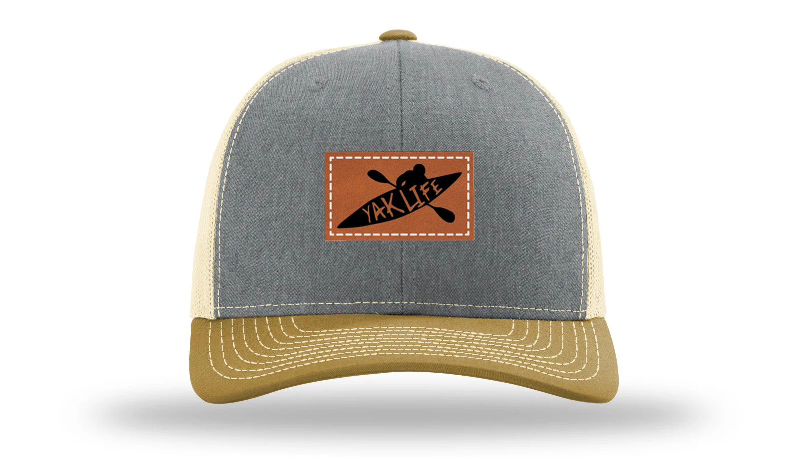 Yak Life Leather Patch Richardson 112 Hat - Image 37