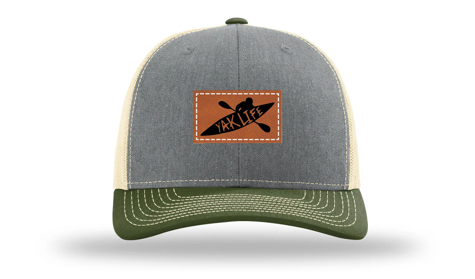 Yak Life Leather Patch Richardson 112 Hat - Image 38