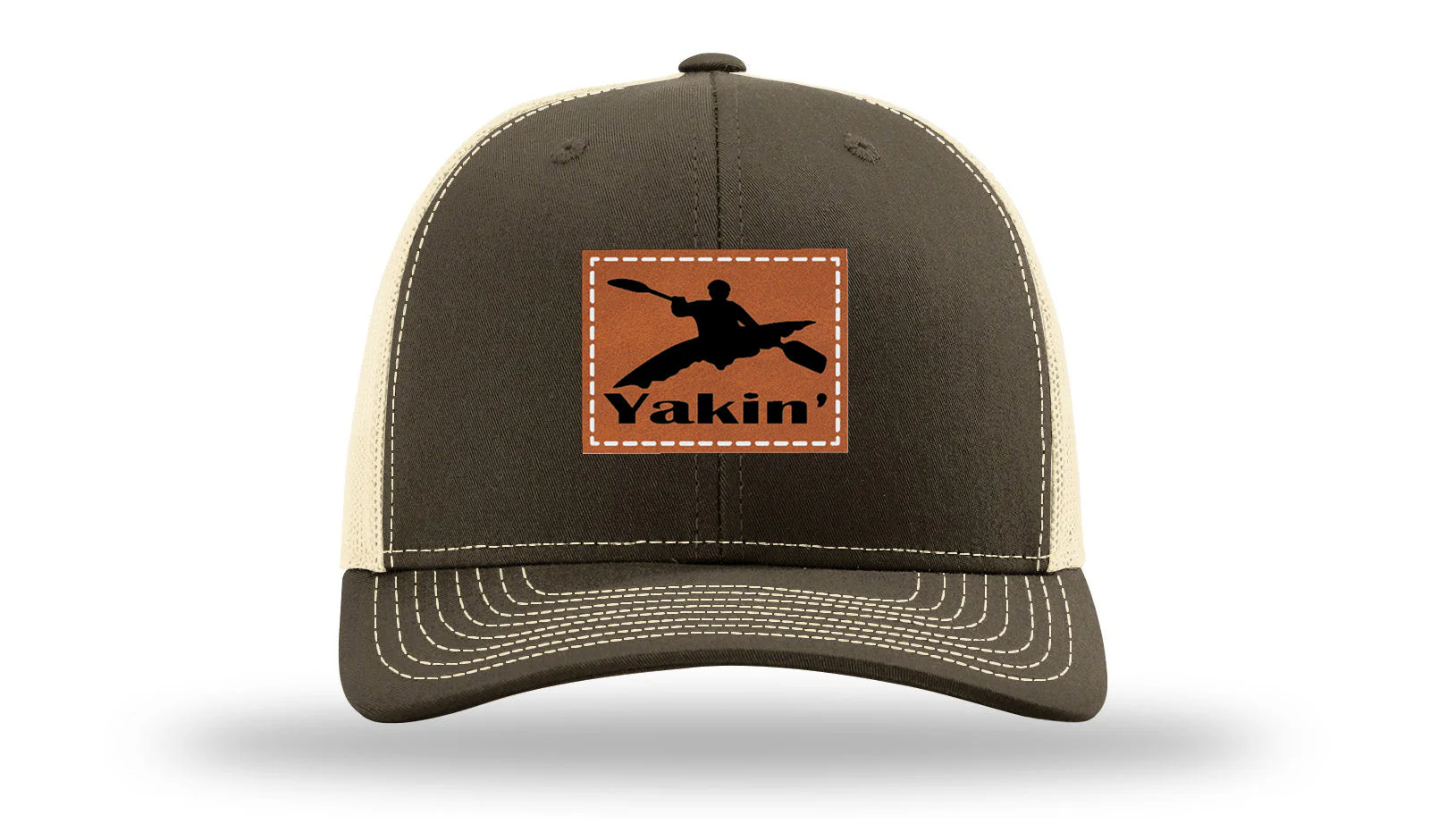 Yakin' Leather Patch Richardson 112 Hat - Image 17