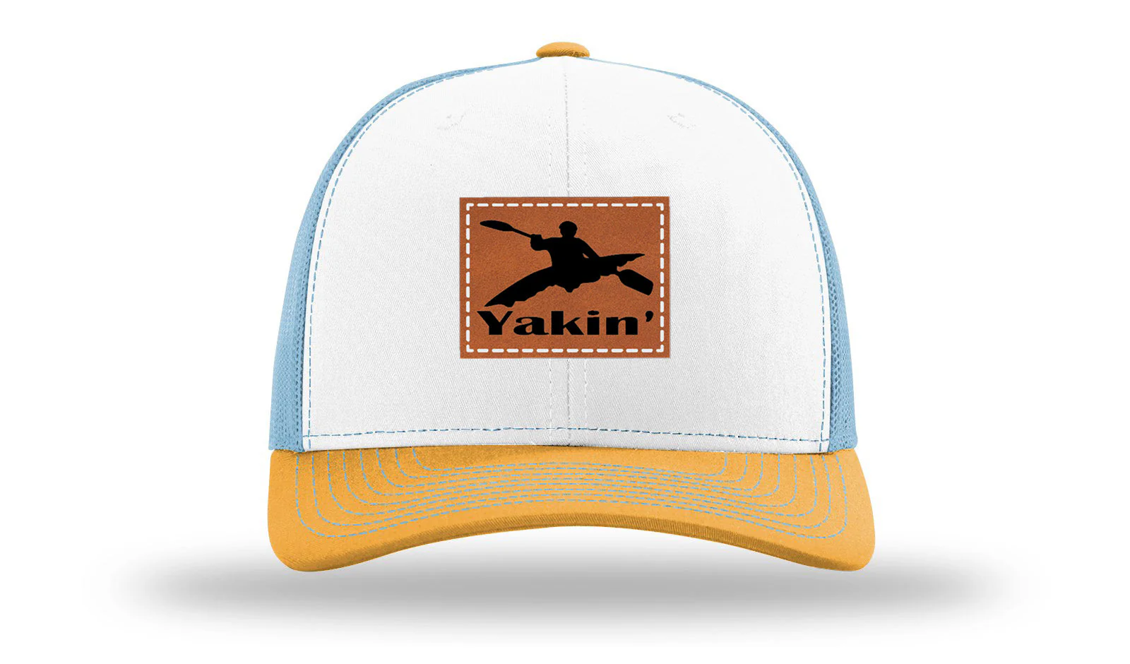Yakin' Leather Patch Richardson 112 Hat - Image 43
