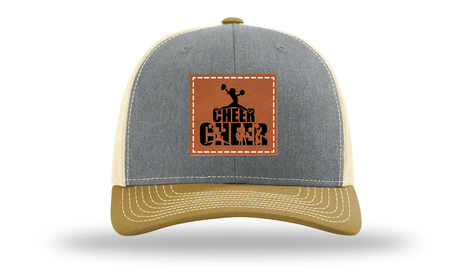 Cheer Leather Patch Richardson 112 Hat - Image 37