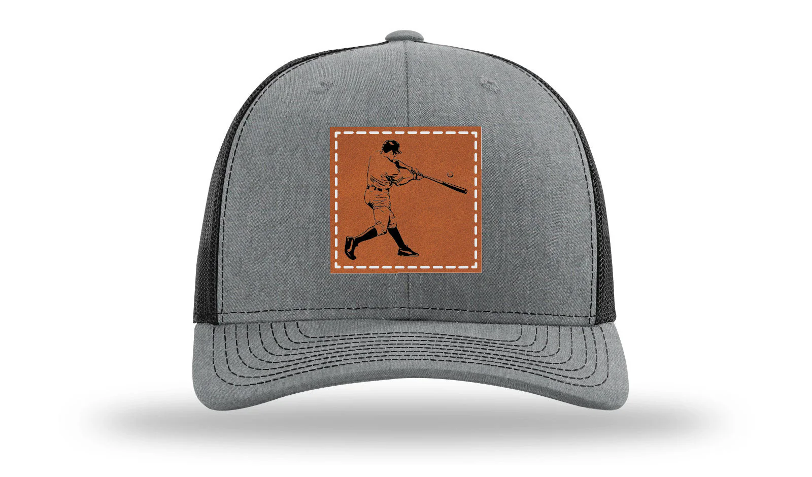 Baseball Player Leather Patch Richardson 112 Hat - Image 20