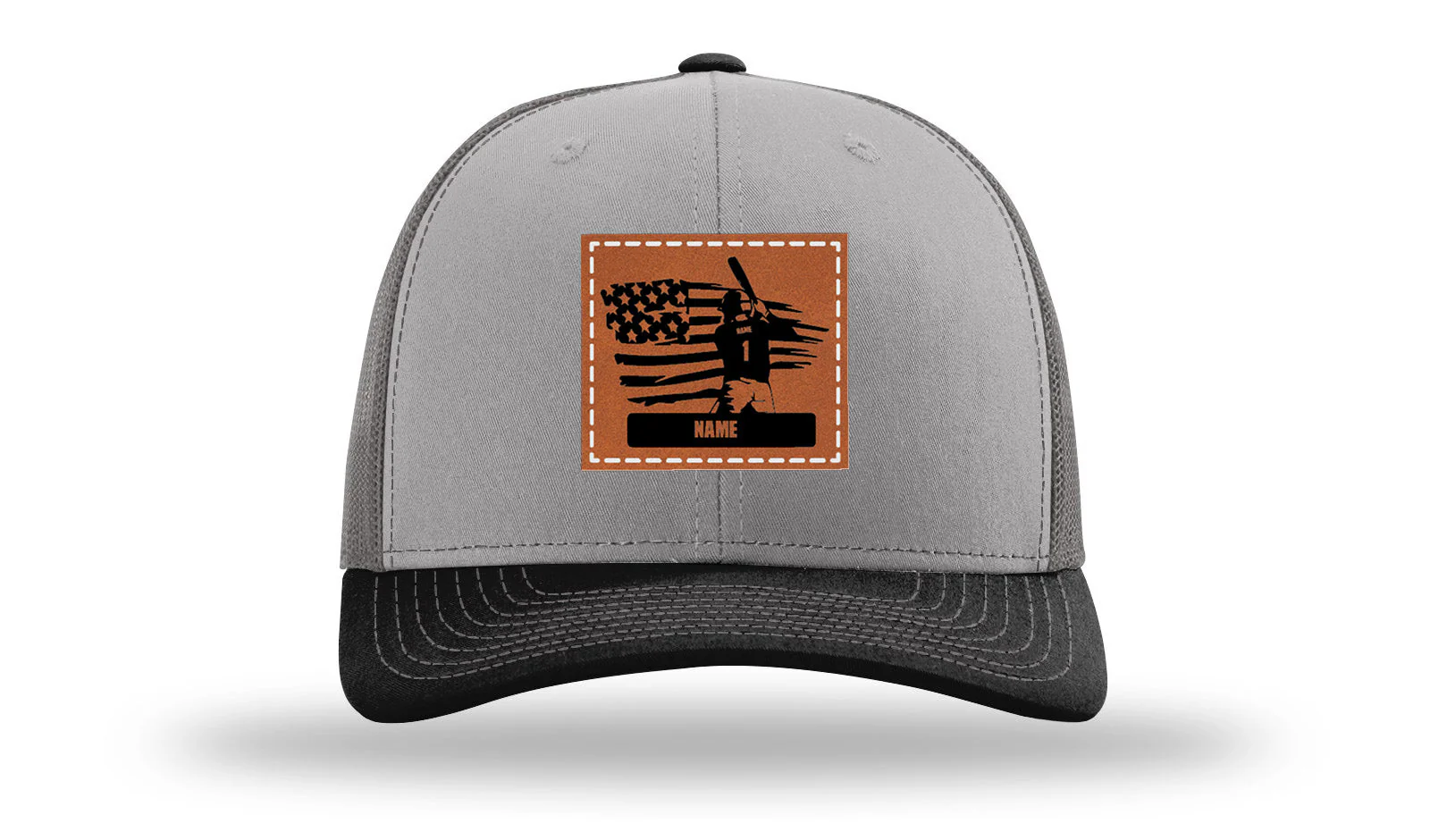 Baseball Player 2 Leather Patch Richardson 112 Hat - Image 36