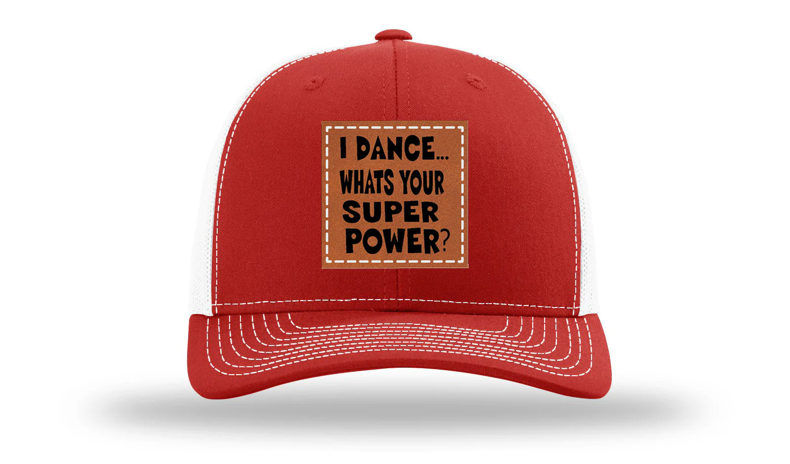 Dance Is My Superpower Leather Patch Richardson 112 Hat - Image 30