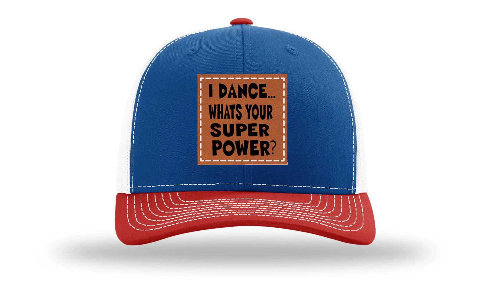 Dance Is My Superpower Leather Patch Richardson 112 Hat - Image 41