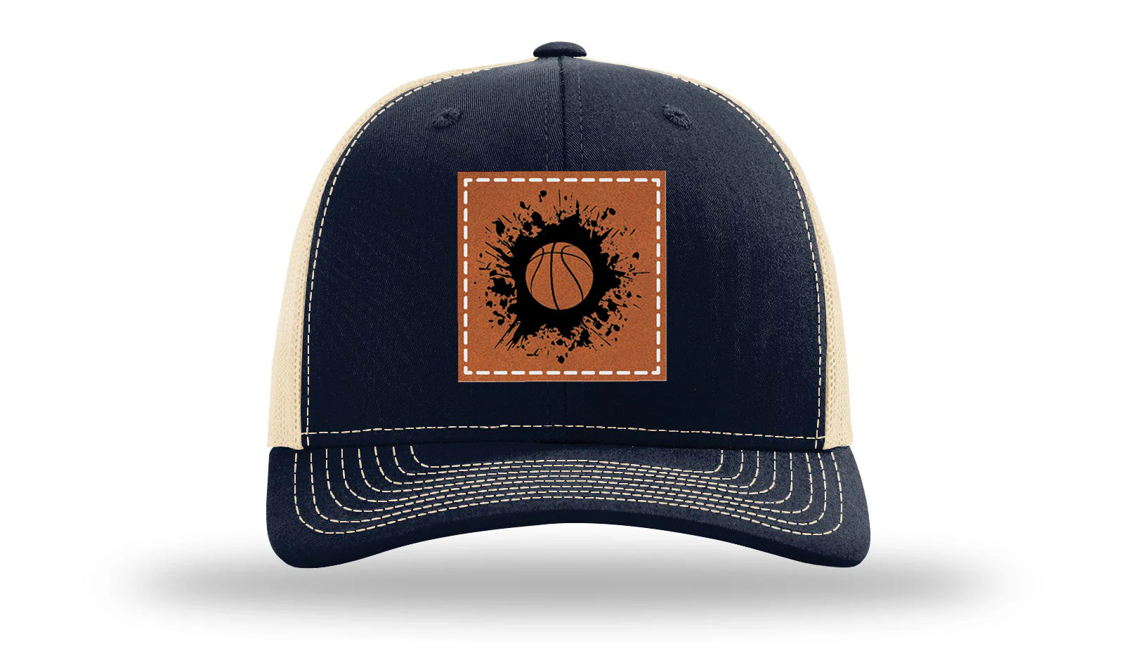 Basketball Leather Patch Richardson 112 Hat - Image 28