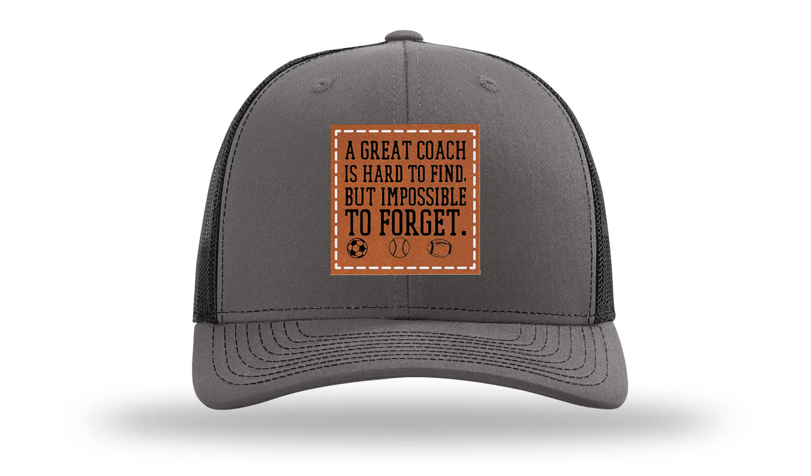 Great Coach Leather Patch Richardson 112 Hat - Image 11