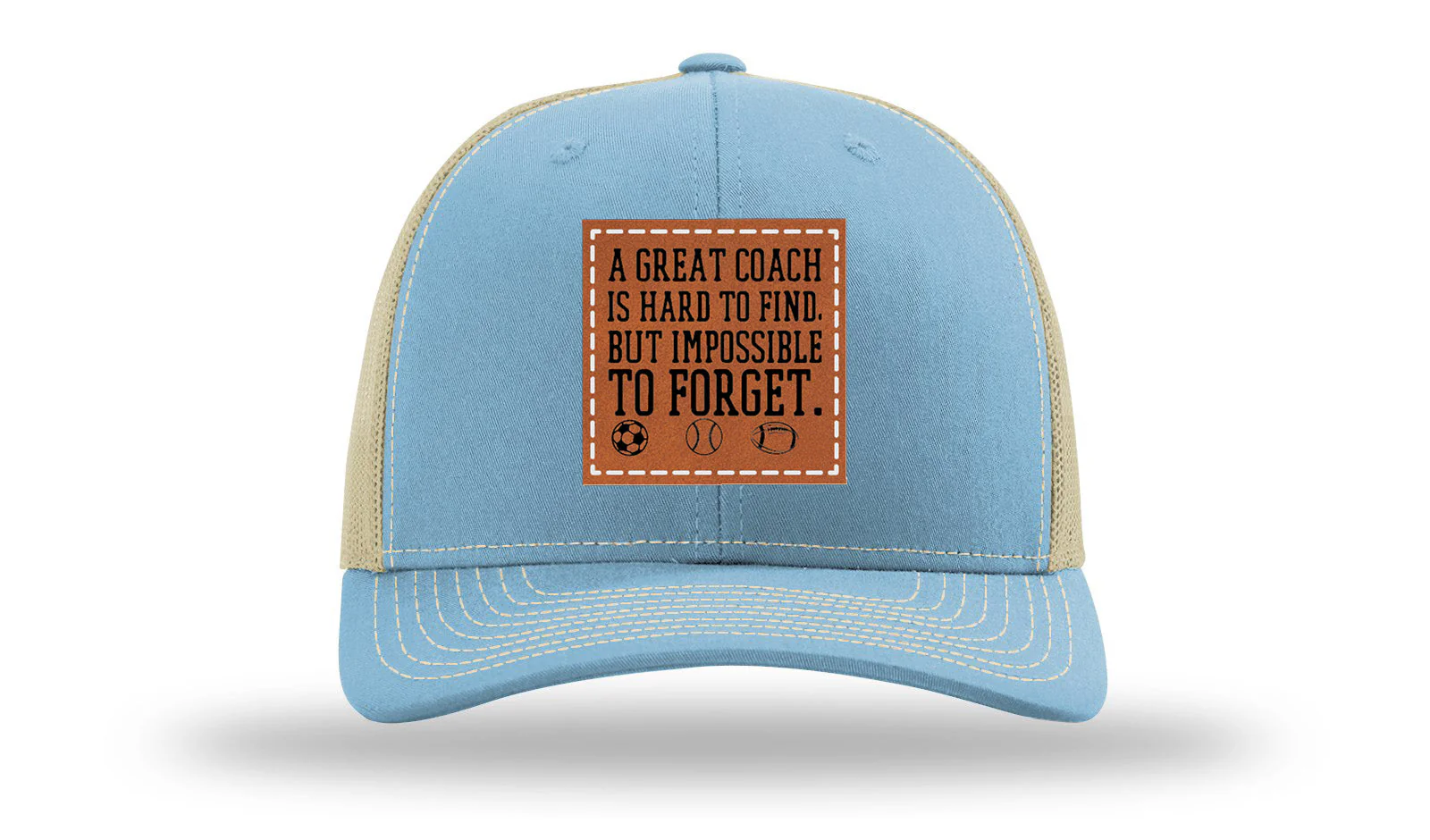Great Coach Leather Patch Richardson 112 Hat - Image 18