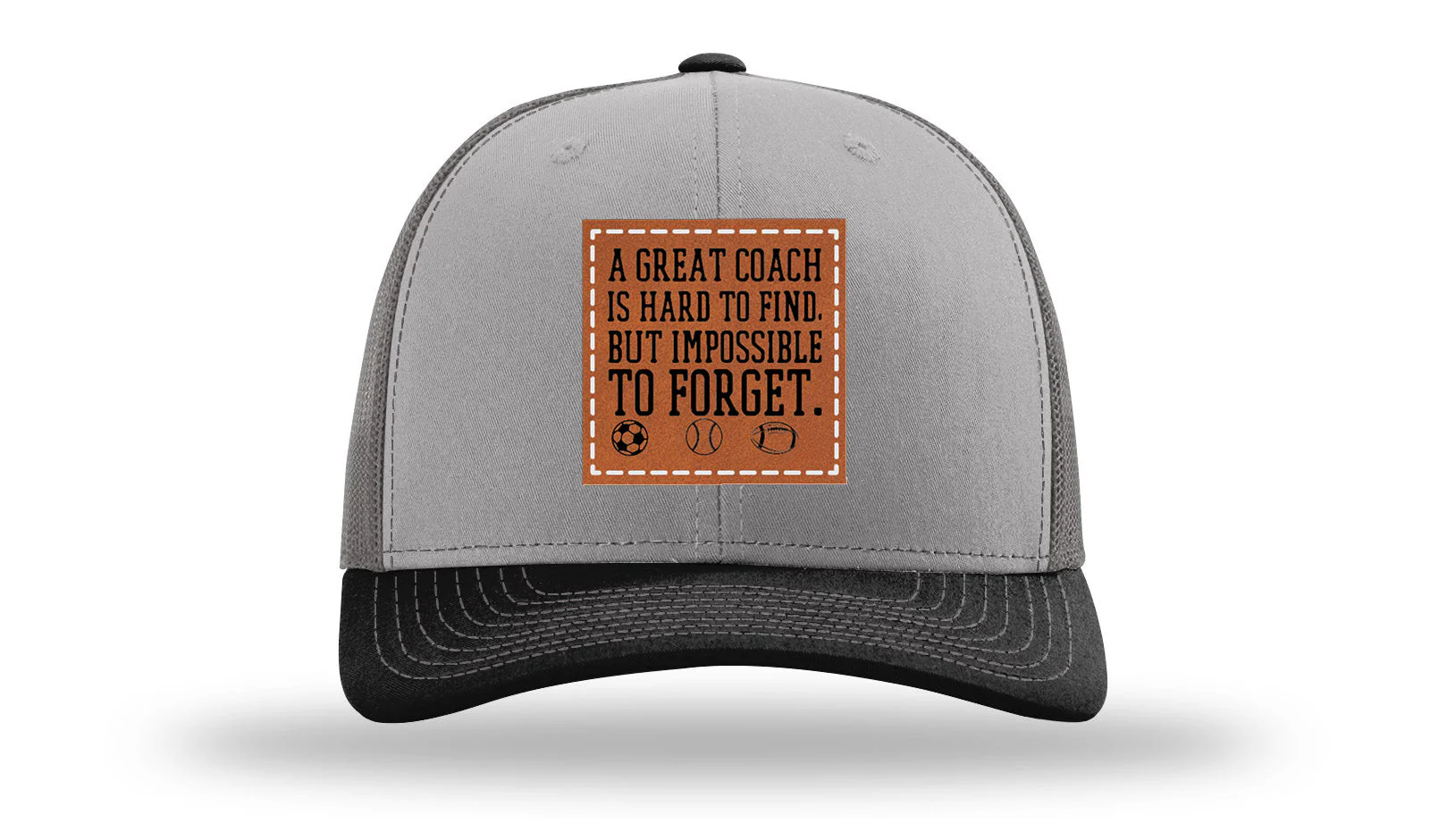 Great Coach Leather Patch Richardson 112 Hat - Image 36