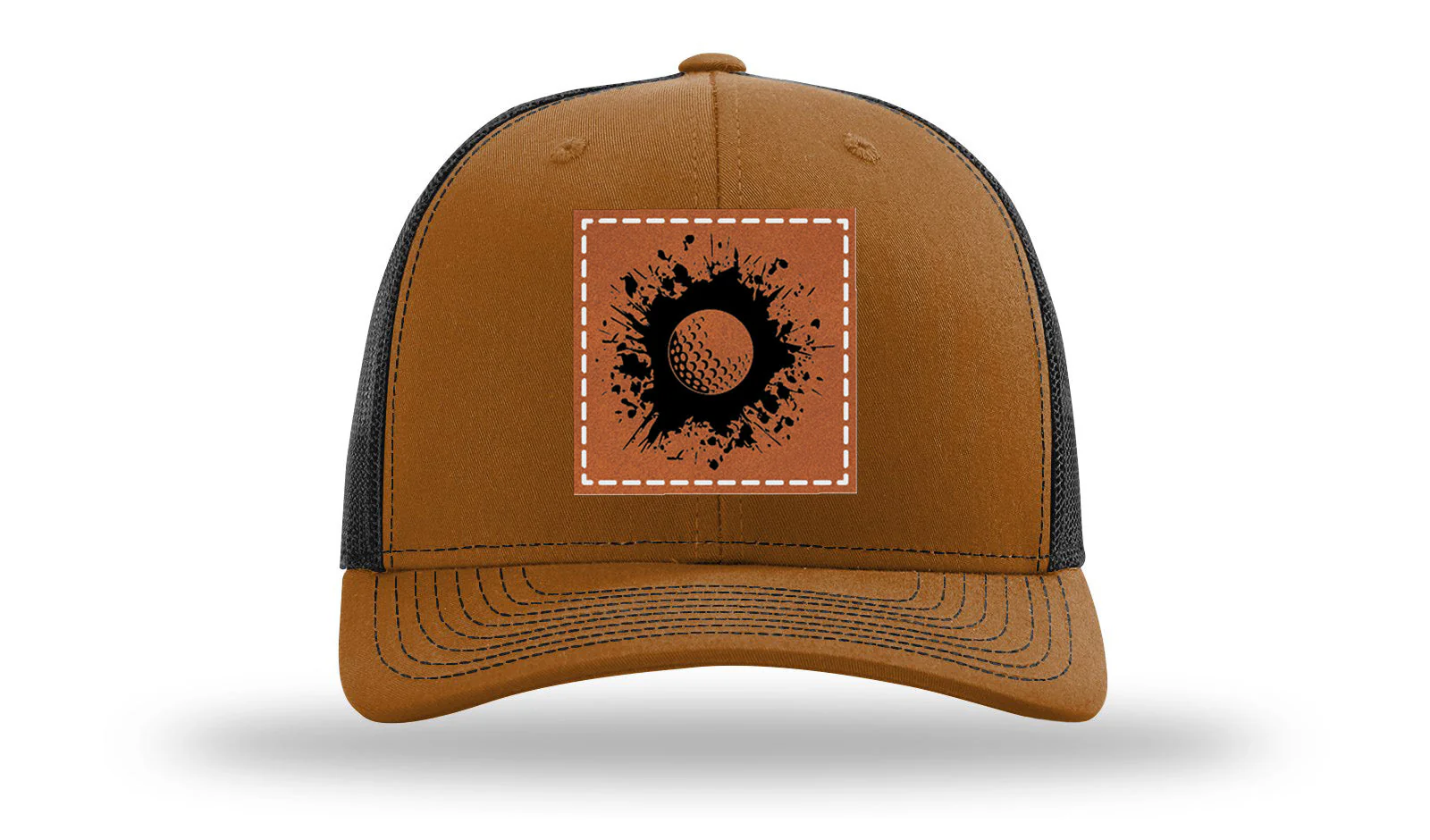 Golf Leather Patch Richardson 112 Hat - Image 10
