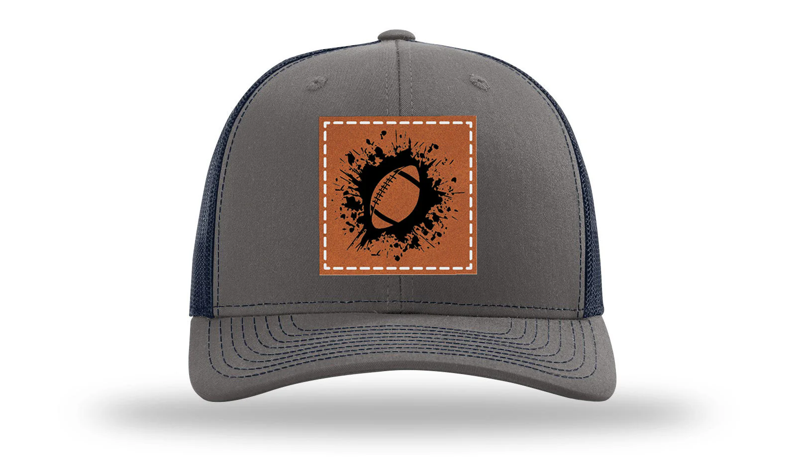 Football Leather Patch Richardson 112 Hat - Image 13