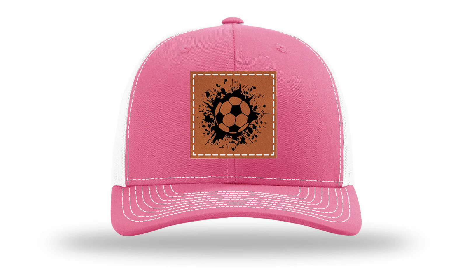Soccer Leather Patch Richardson 112 Hat - Image 23