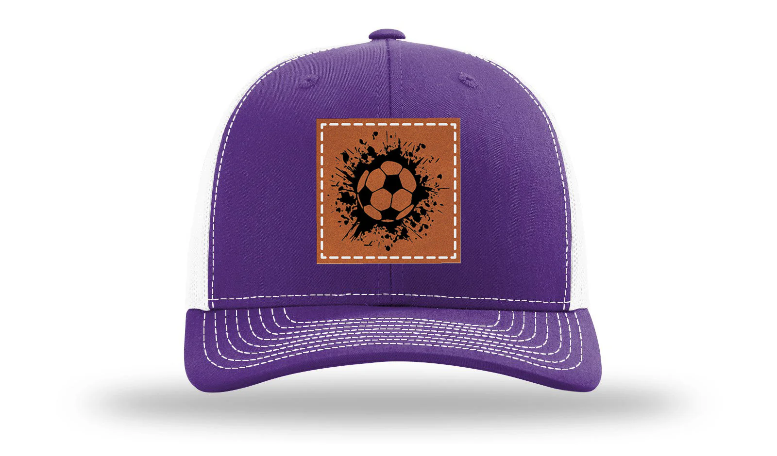 Soccer Leather Patch Richardson 112 Hat - Image 30
