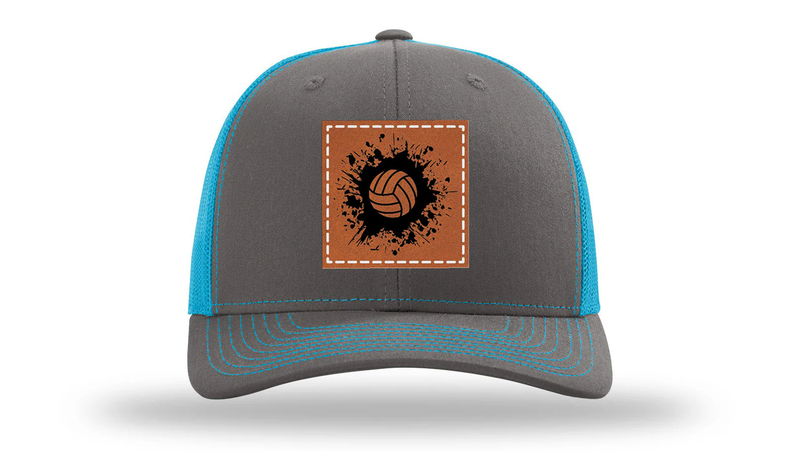 Volleyball Leather Patch Richardson 112 Hat - Image 14