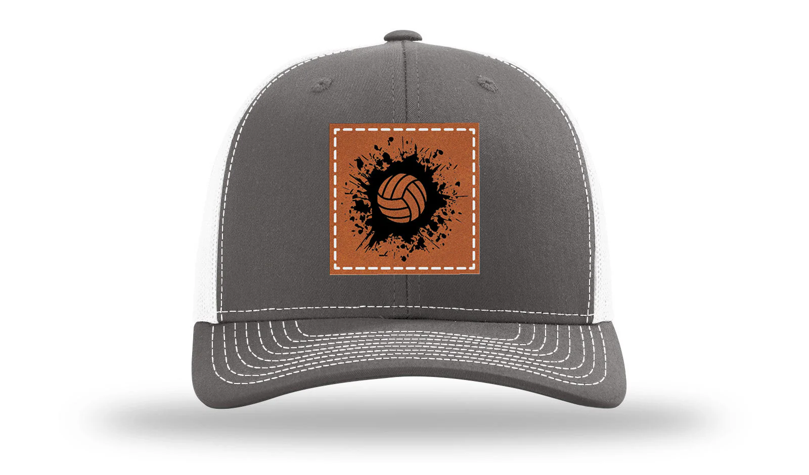 Volleyball Leather Patch Richardson 112 Hat - Image 16
