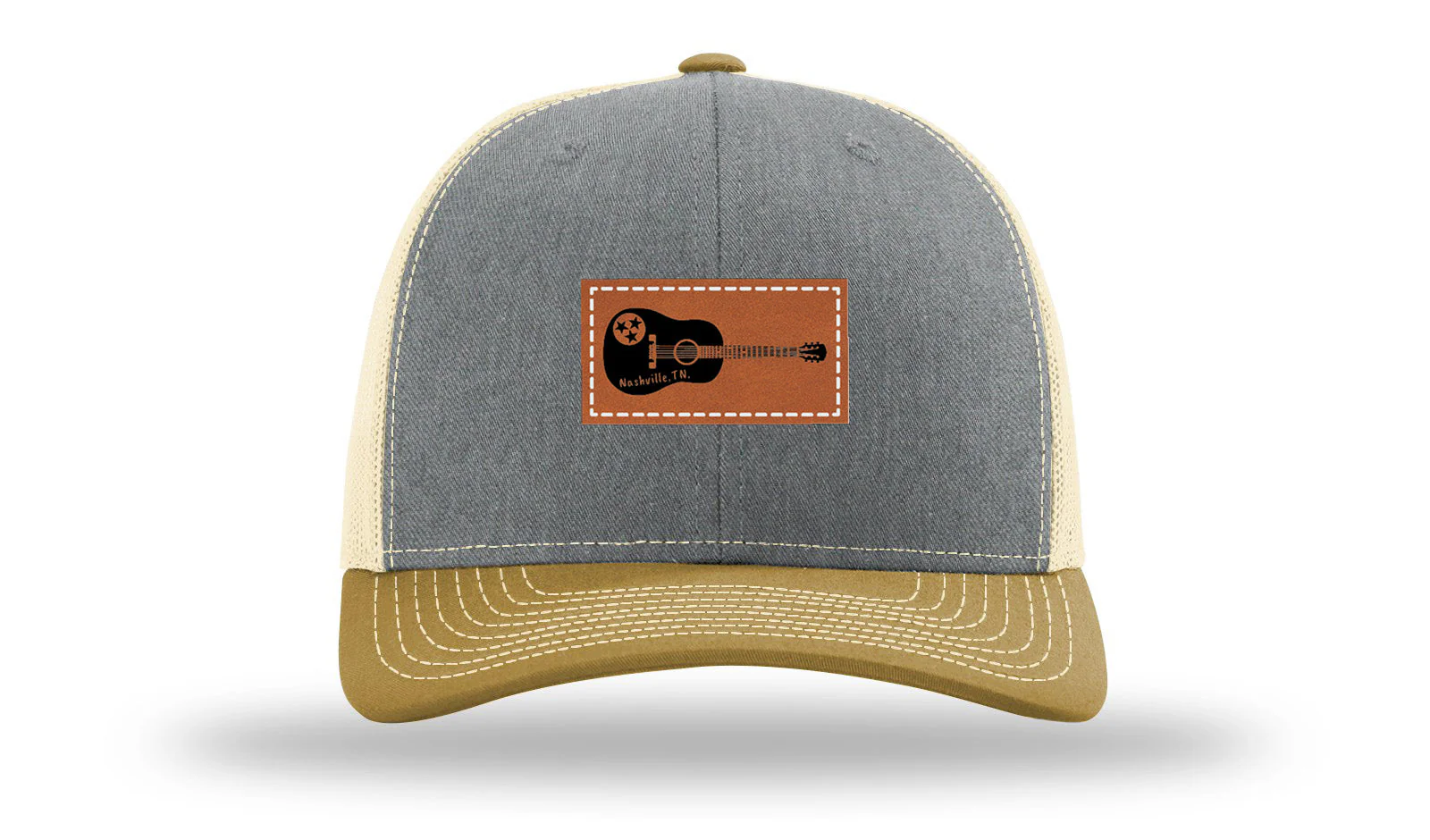 TN Guitar Leather Patch Richardson 112 Hat - Image 37